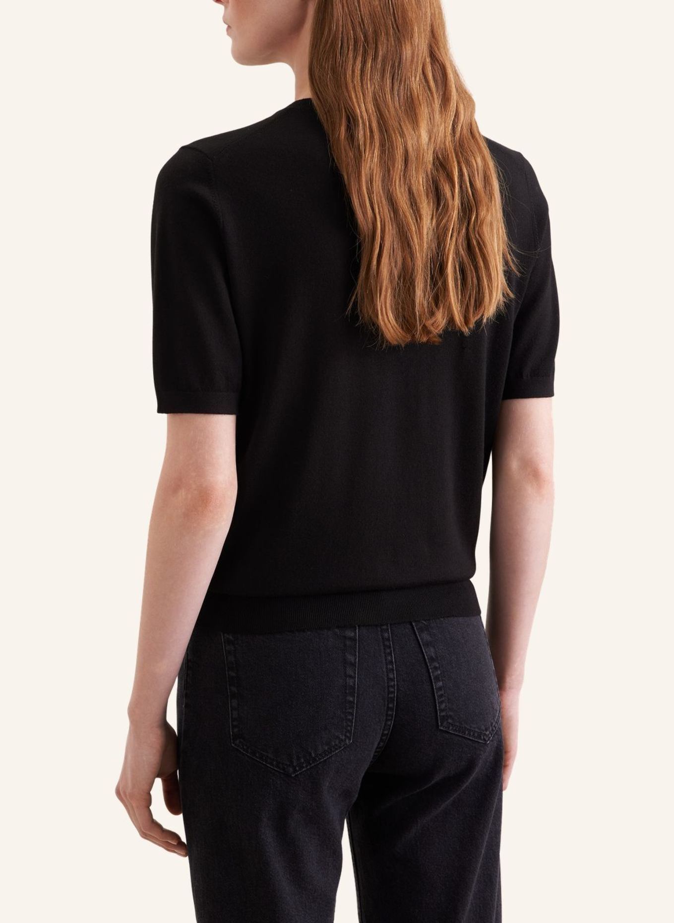 seidensticker Sweater: SCHWARZ
