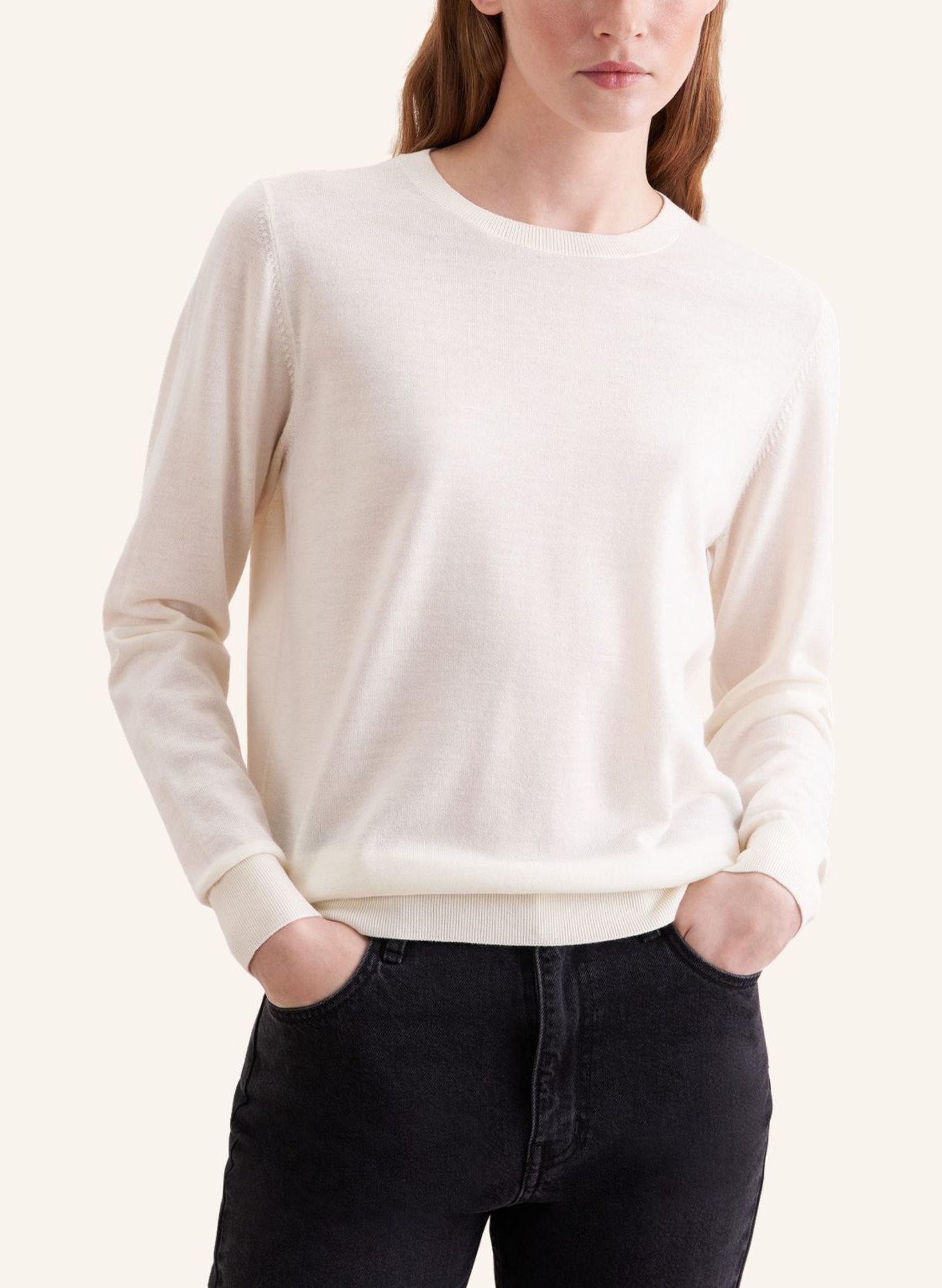 seidensticker Sweater: ECRU