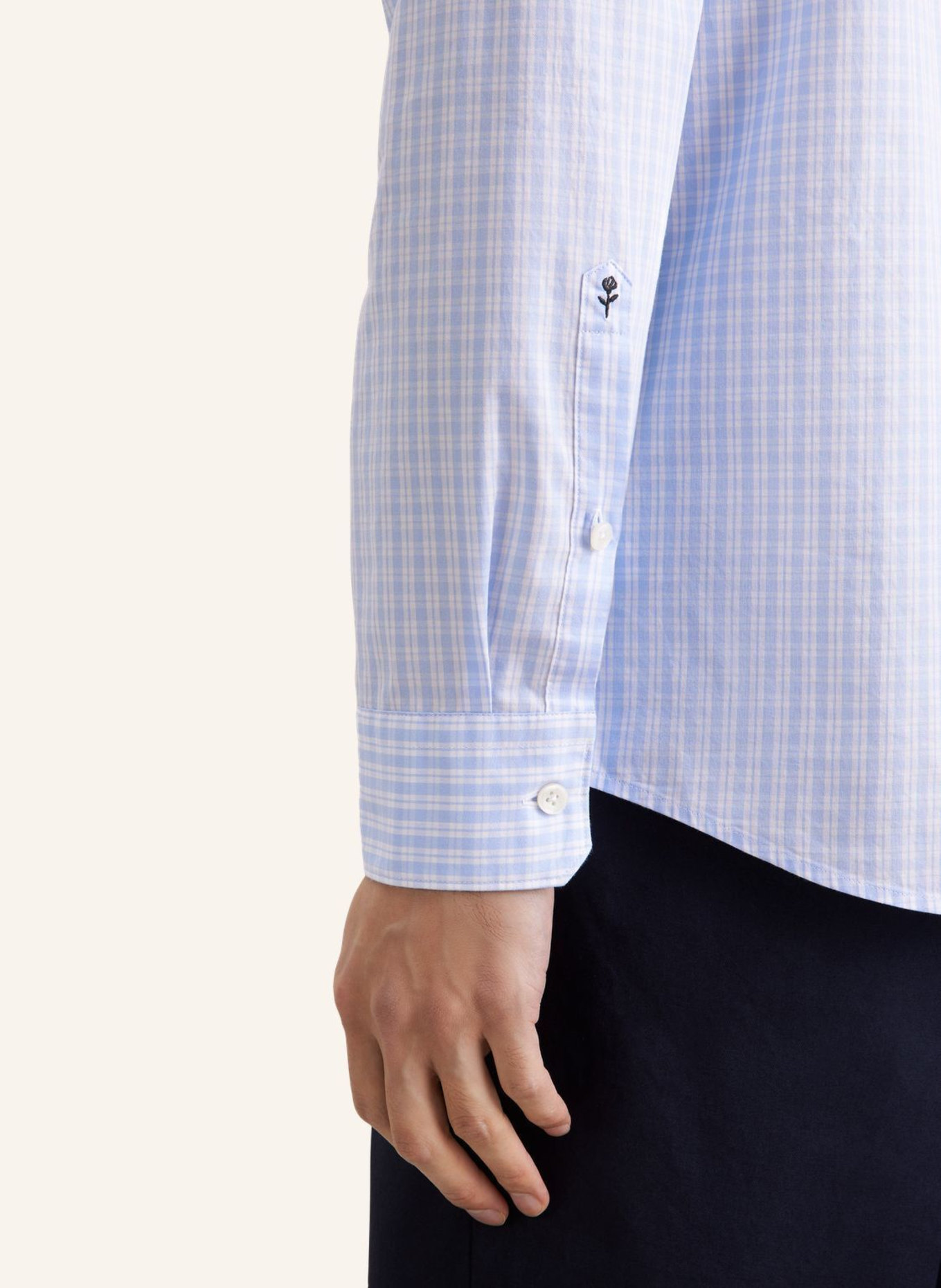seidensticker Casual Shirt, Regular Fit: LIGHT BLUE