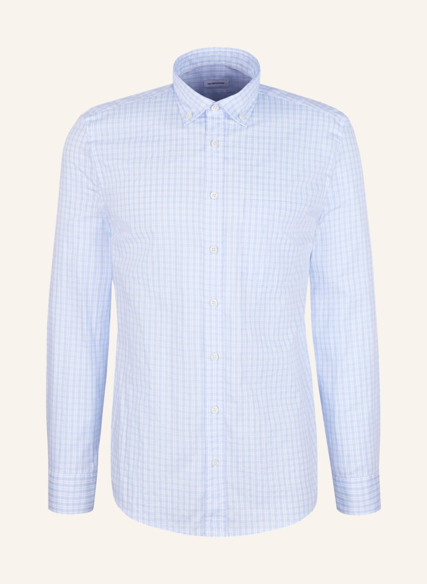 seidensticker Casual Shirt, Regular Fit: LIGHT BLUE