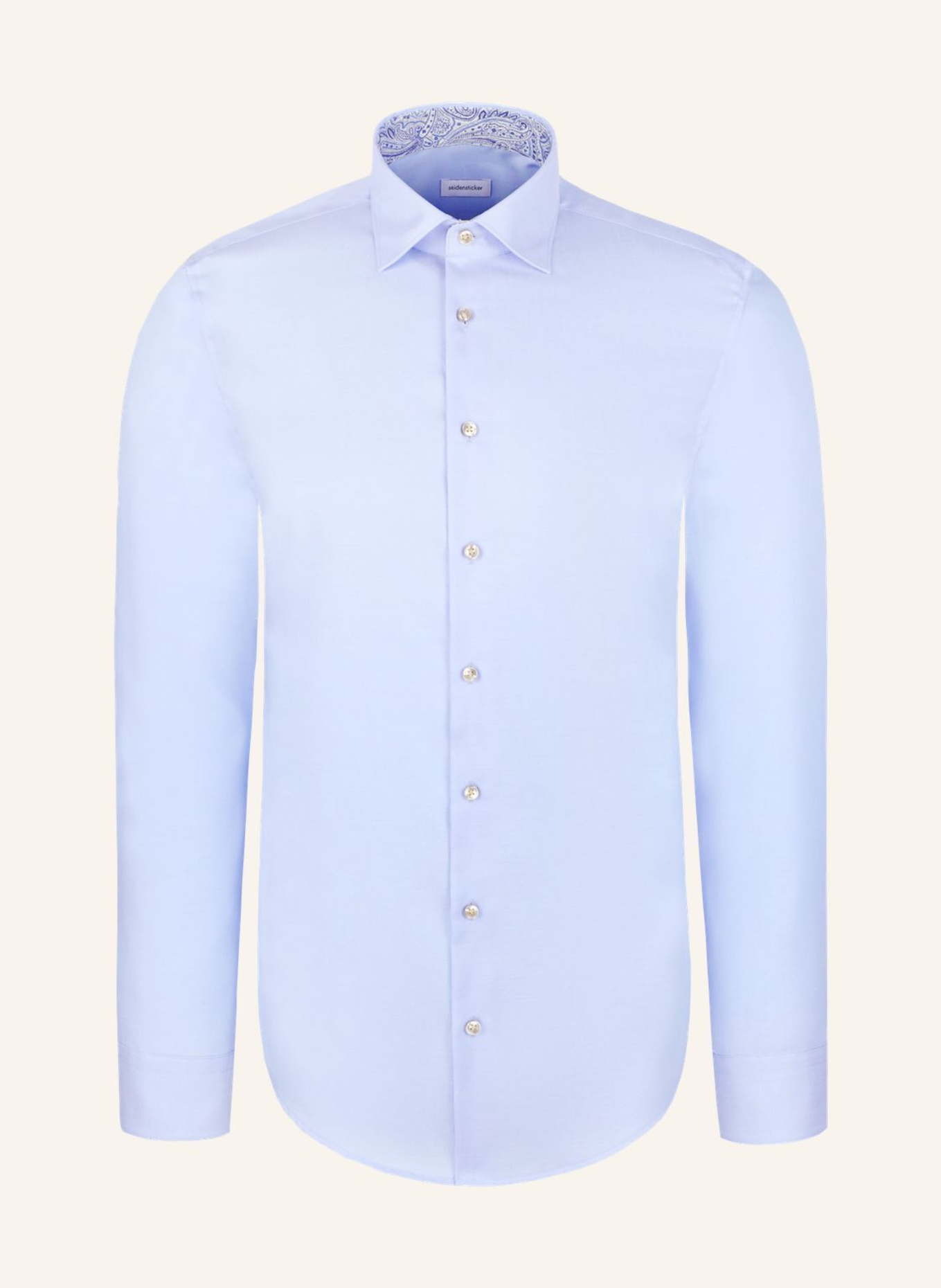 seidensticker Slim-Fit Business Shirt: BLUE