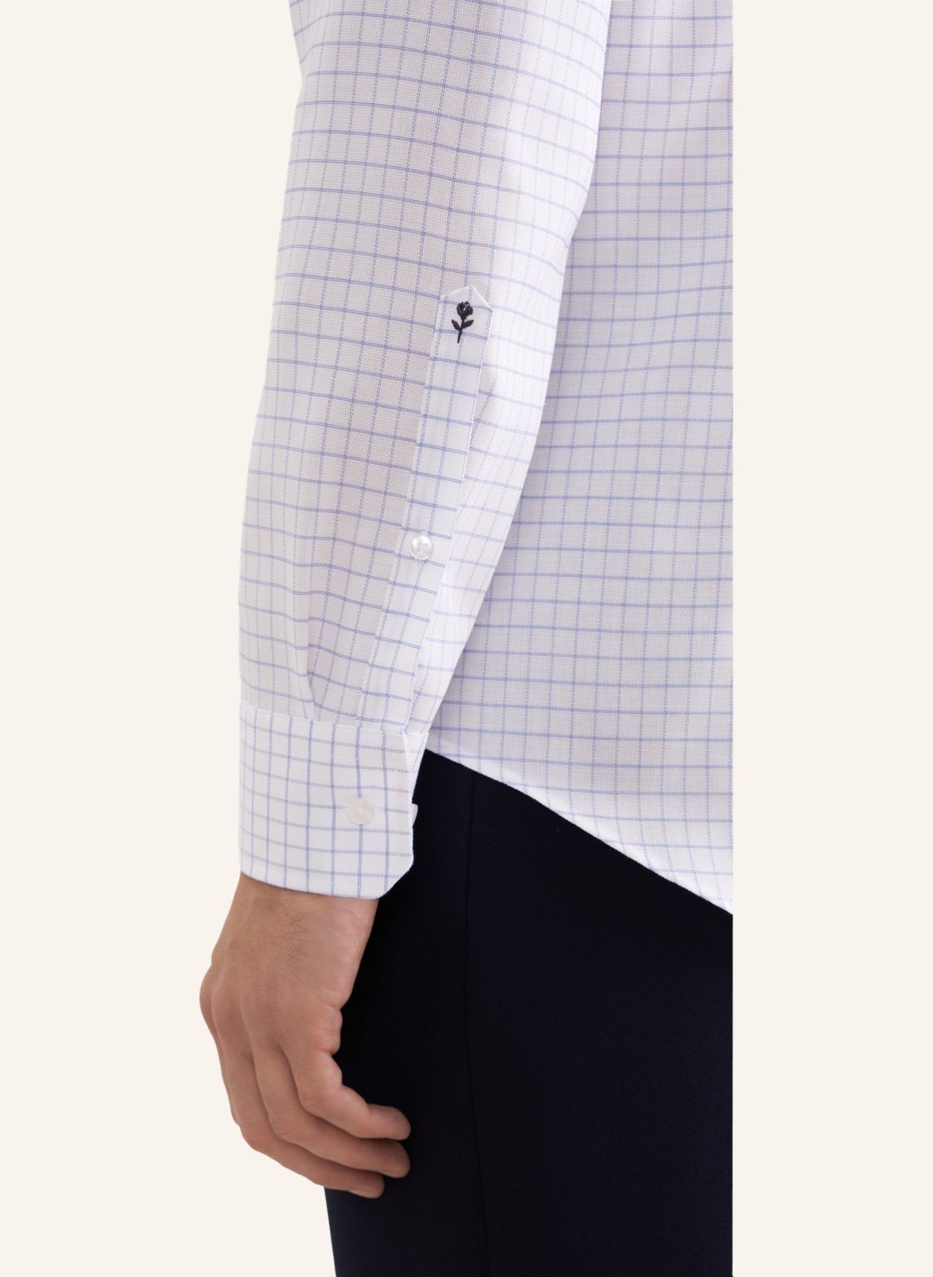 seidensticker Zakelijk overhemd, slim fit: BLAUW