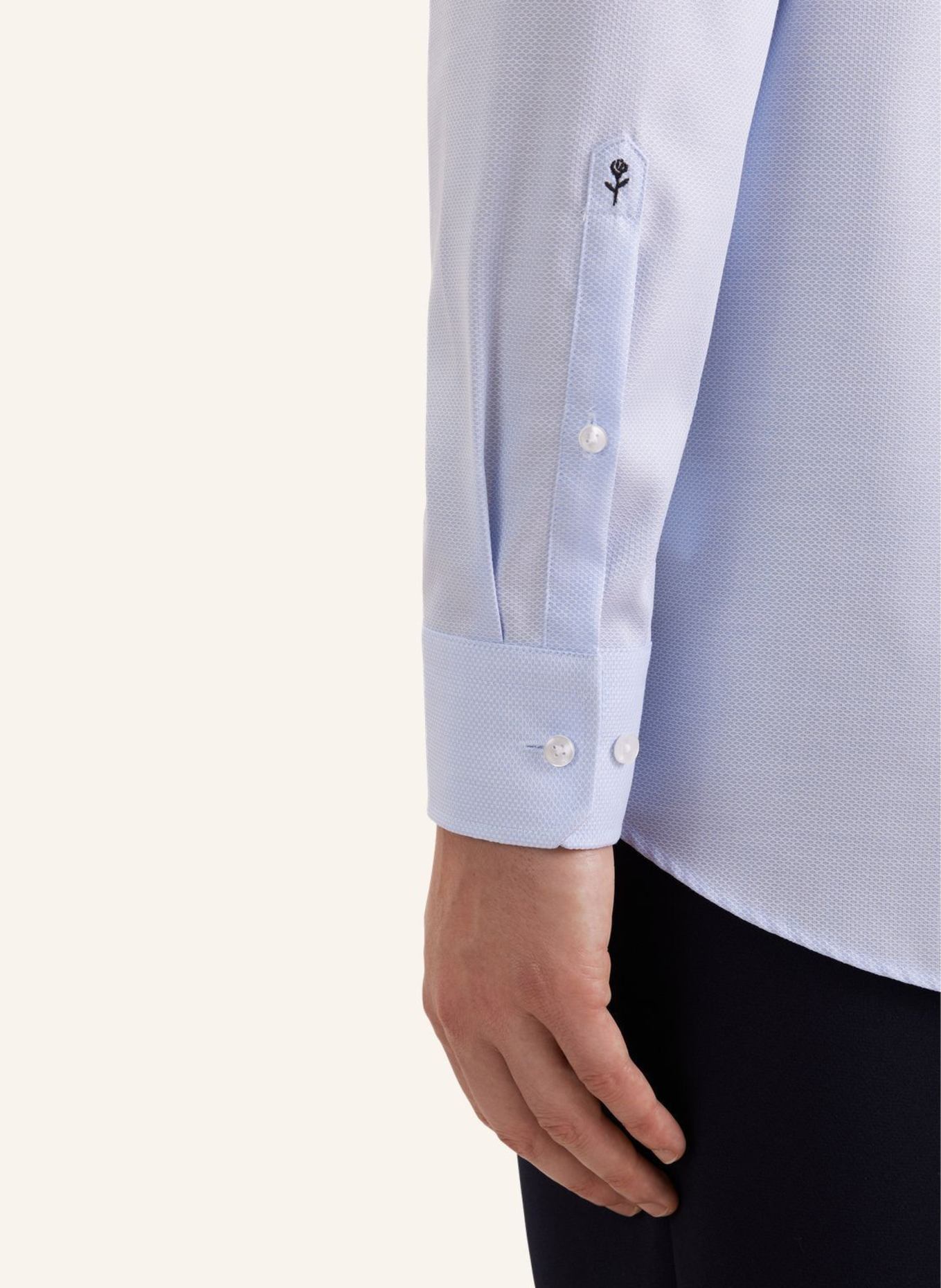 seidensticker Regular-Fit Business Shirt: BLUE