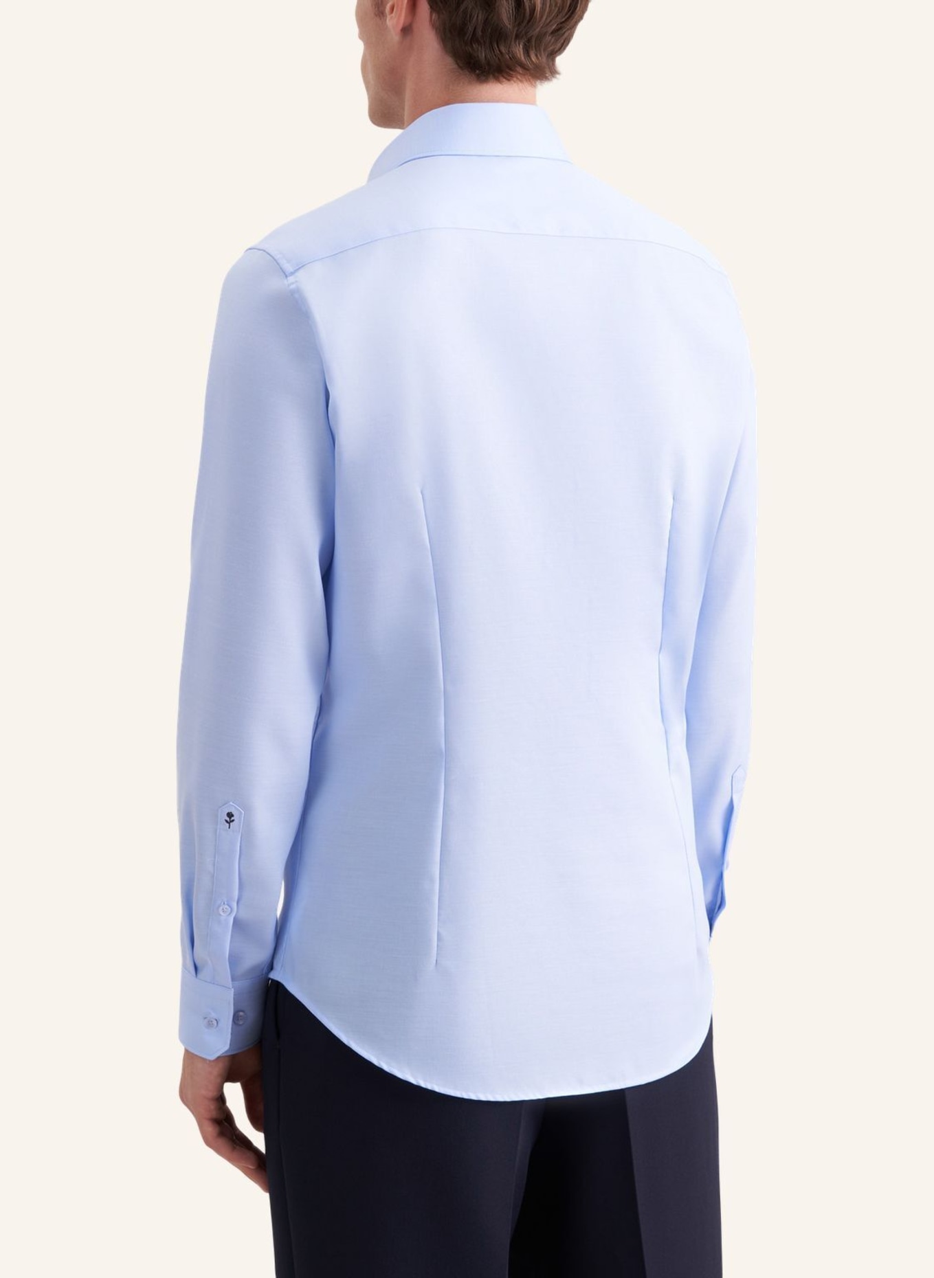 seidensticker Slim-Fit Business Shirt: BLUE