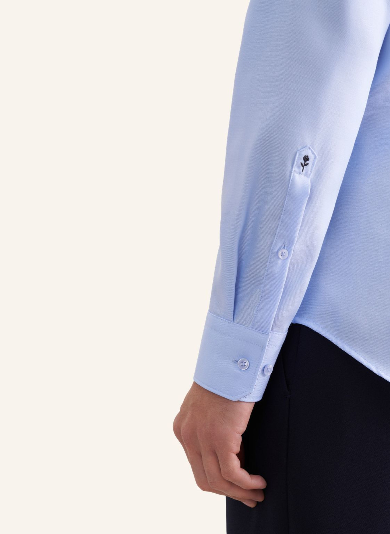 seidensticker Slim-Fit Business Shirt: BLUE