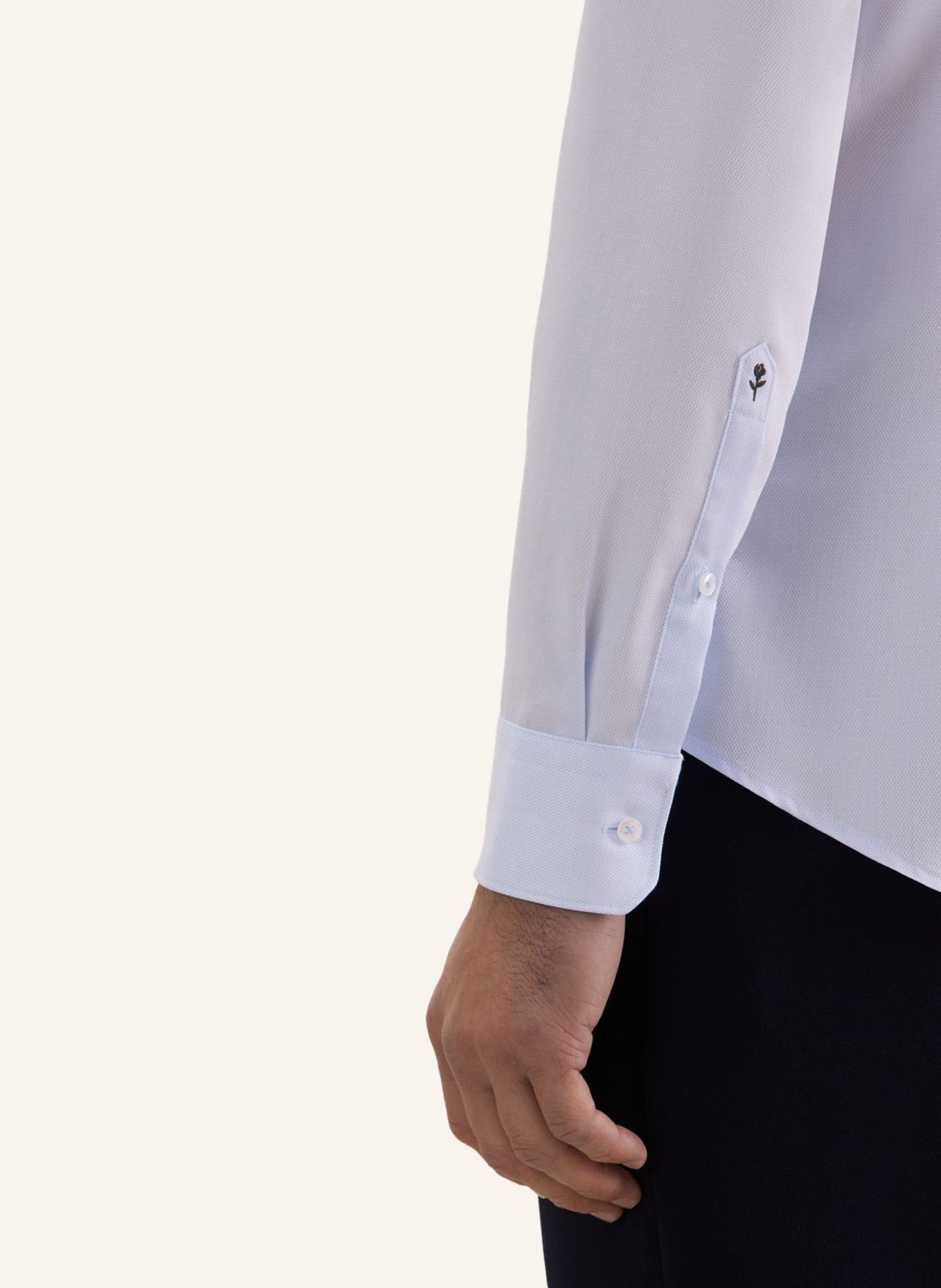 seidensticker Business Shirt, Shaped Fit: LIGHT BLUE