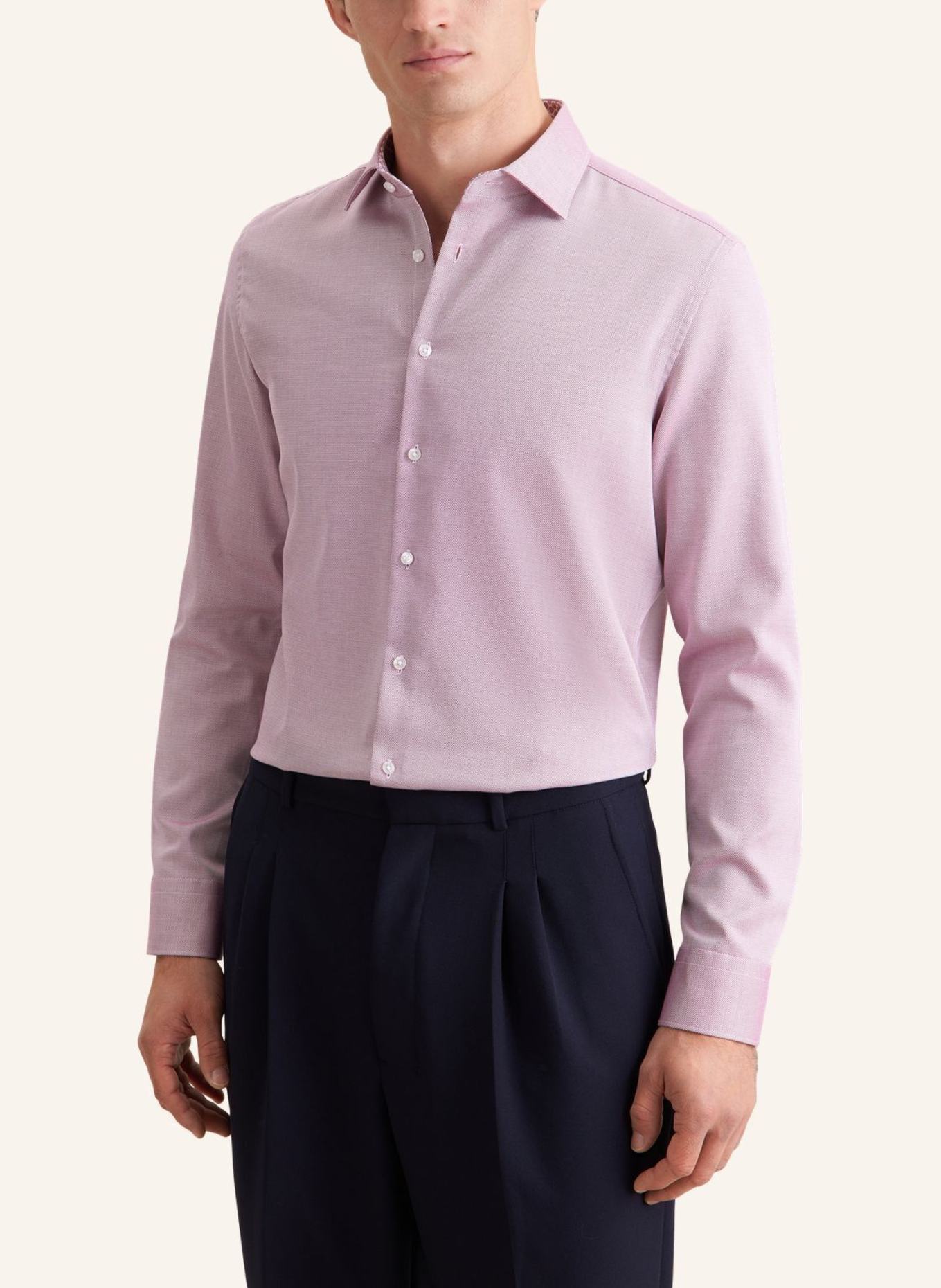 seidensticker Slim-Fit Business Shirt: PINK