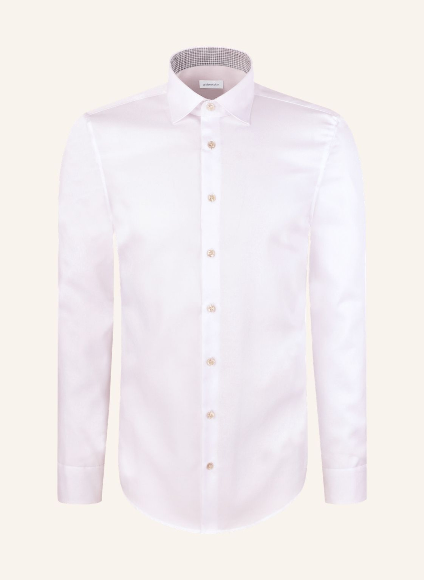 seidensticker Slim-Fit Business Shirt: WHITE