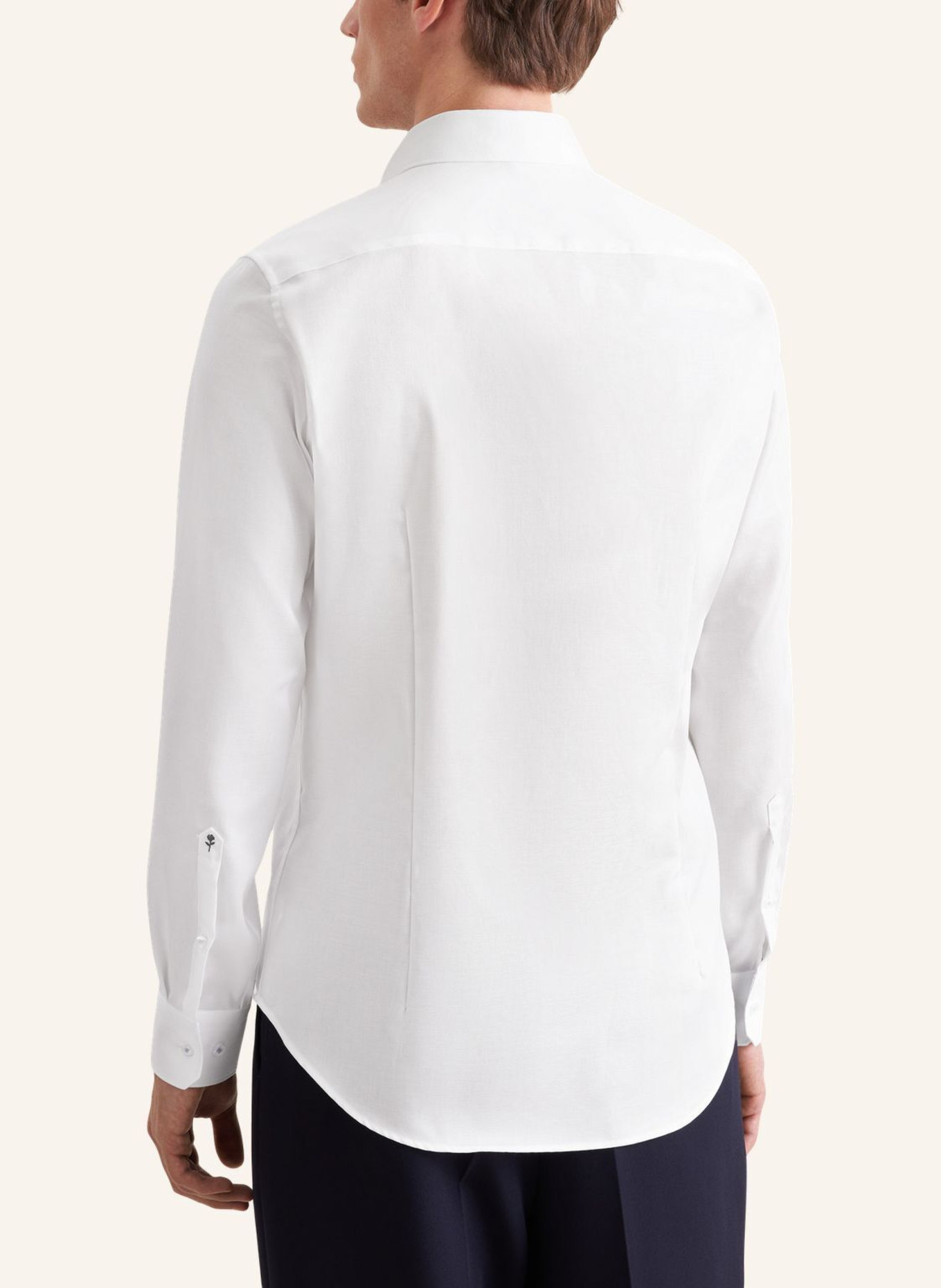 seidensticker Business Shirt, Shaped Fit: WHITE