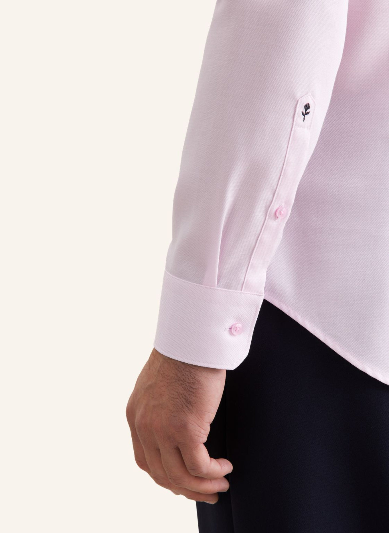 seidensticker Business Shirt, Shaped Fit: PINK