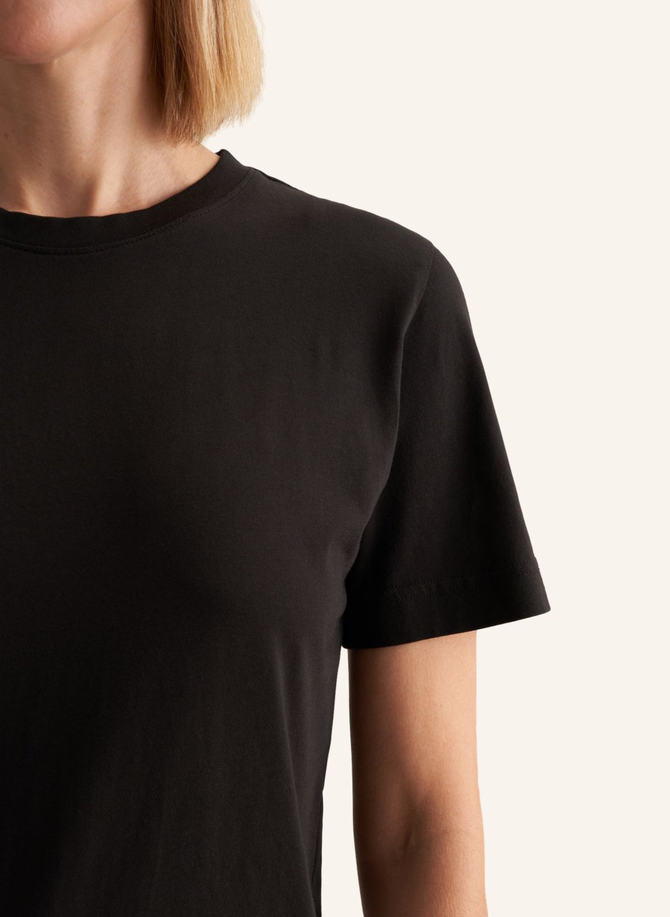 seidensticker T-Shirt: SCHWARZ