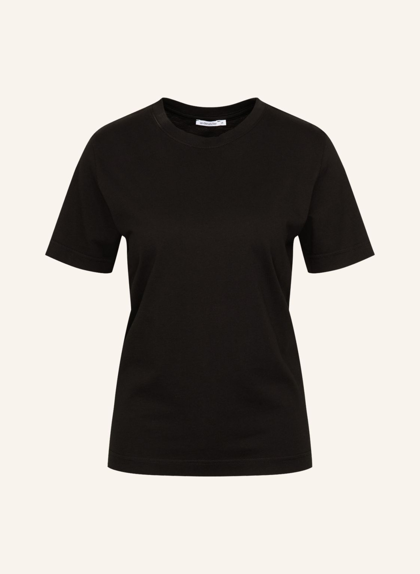 seidensticker T-Shirt: SCHWARZ