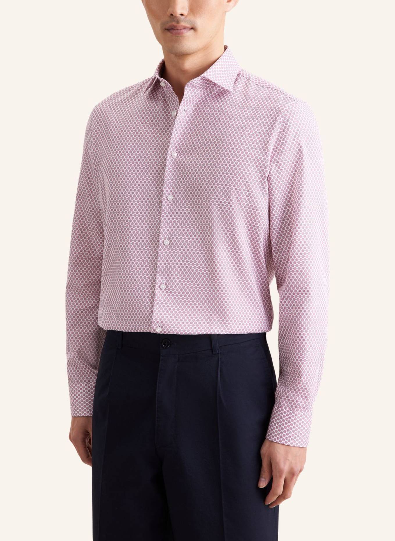 seidensticker Slim-Fit Business Shirt: PINK