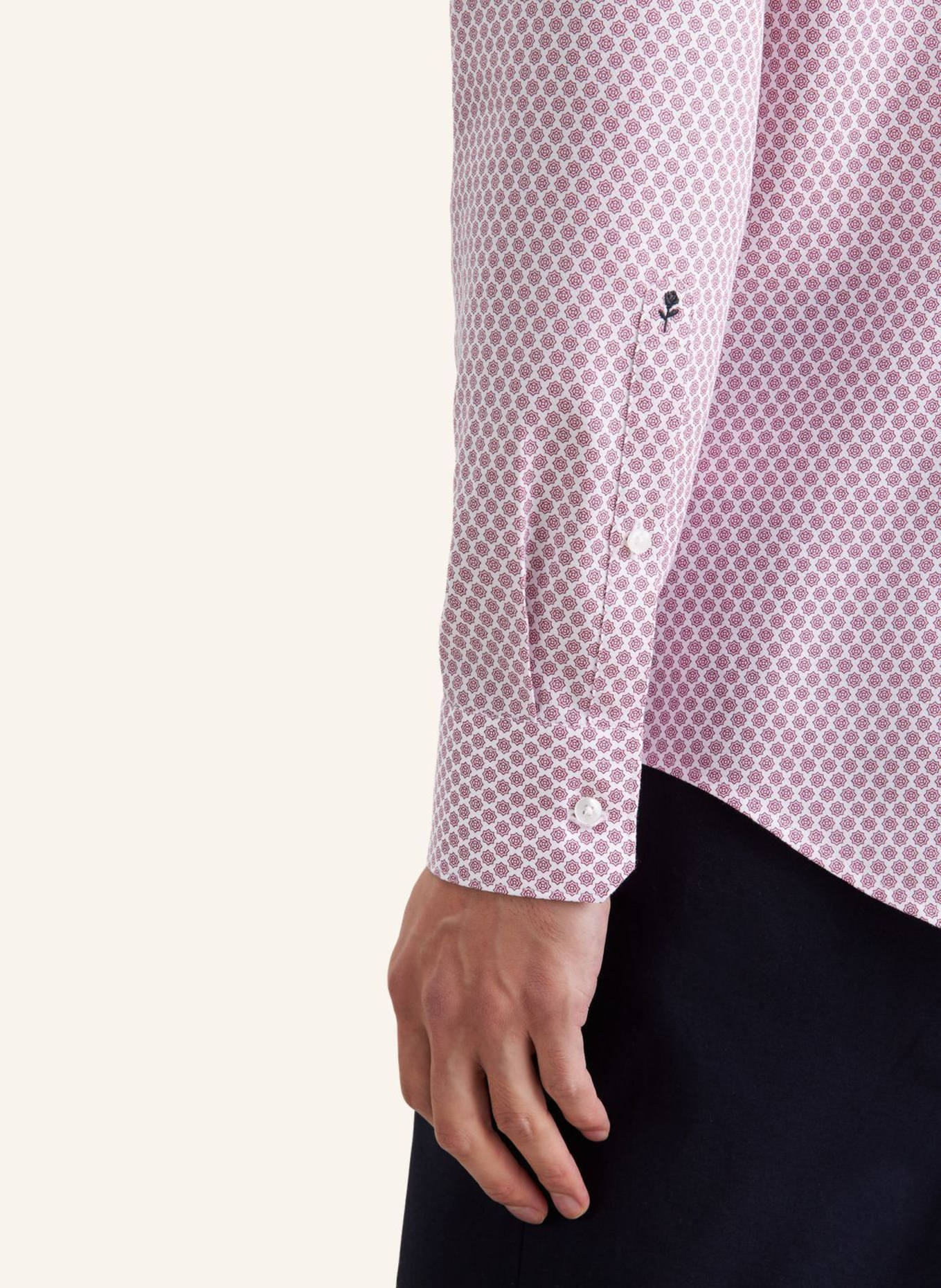seidensticker Slim-Fit Business Shirt: PINK