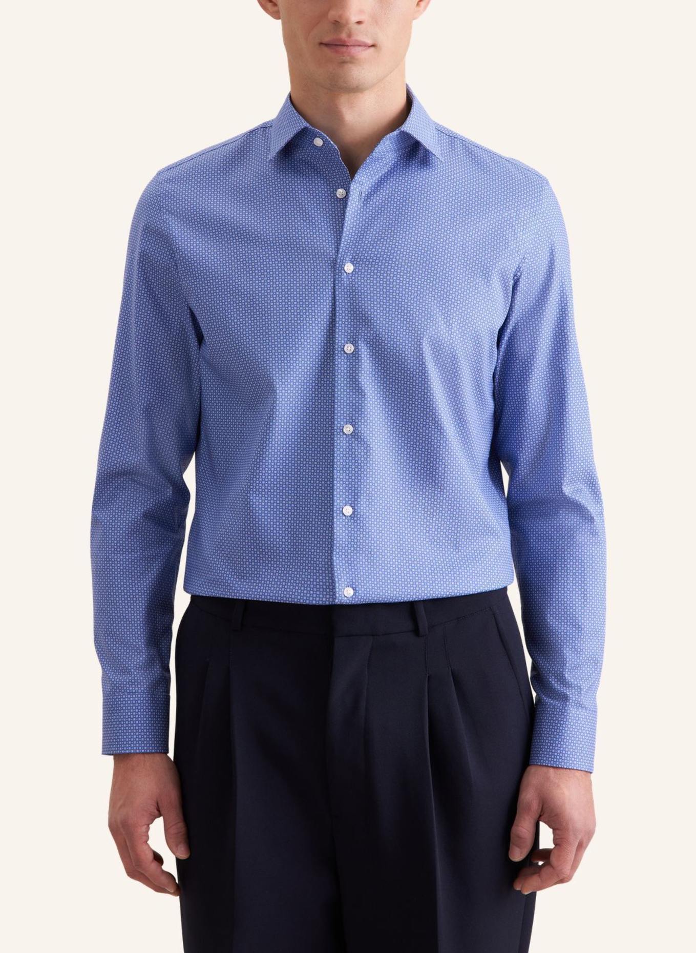 seidensticker Slim-Fit Business Shirt: BLUE