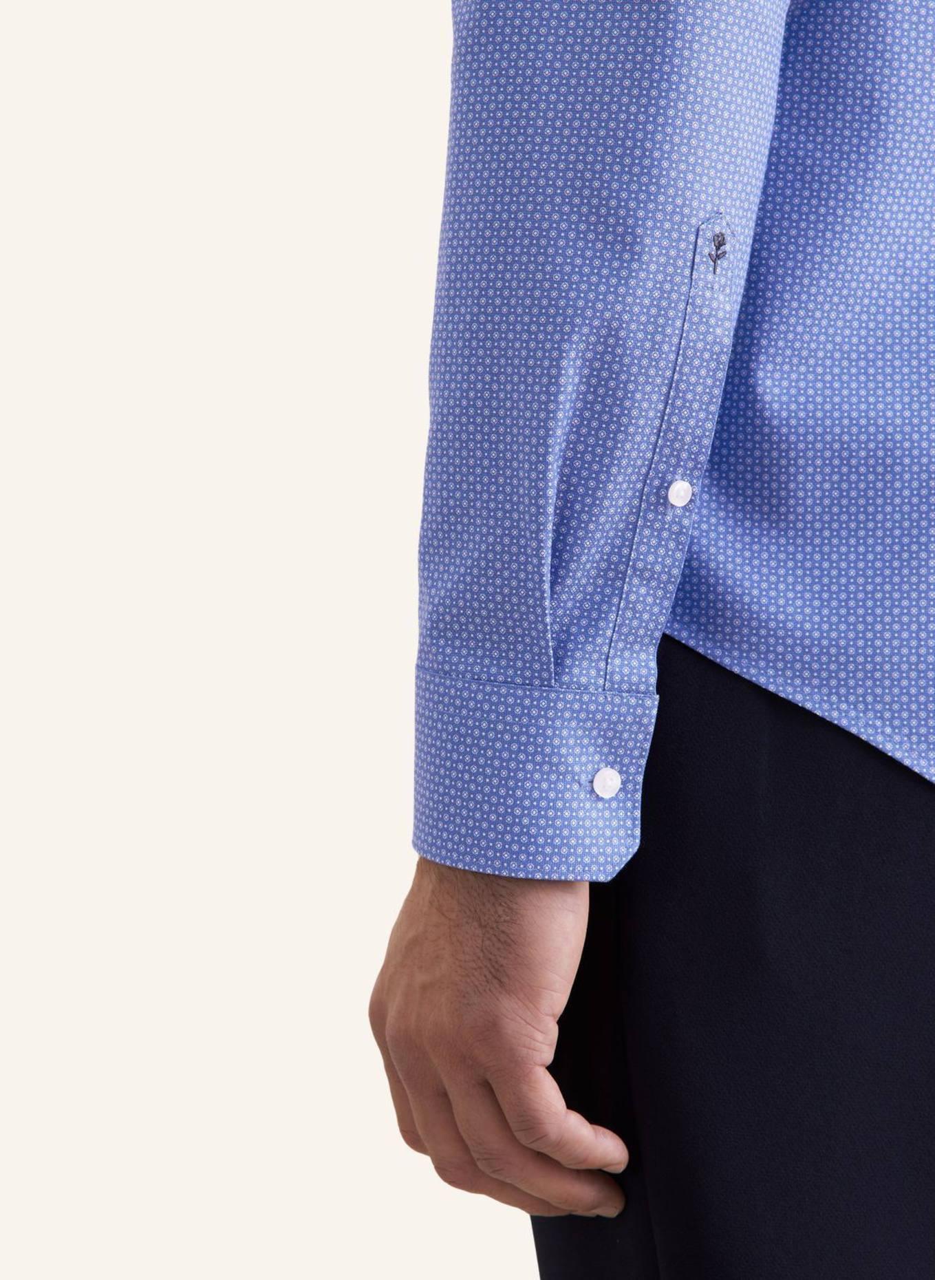 seidensticker Slim-Fit Business Shirt: BLUE
