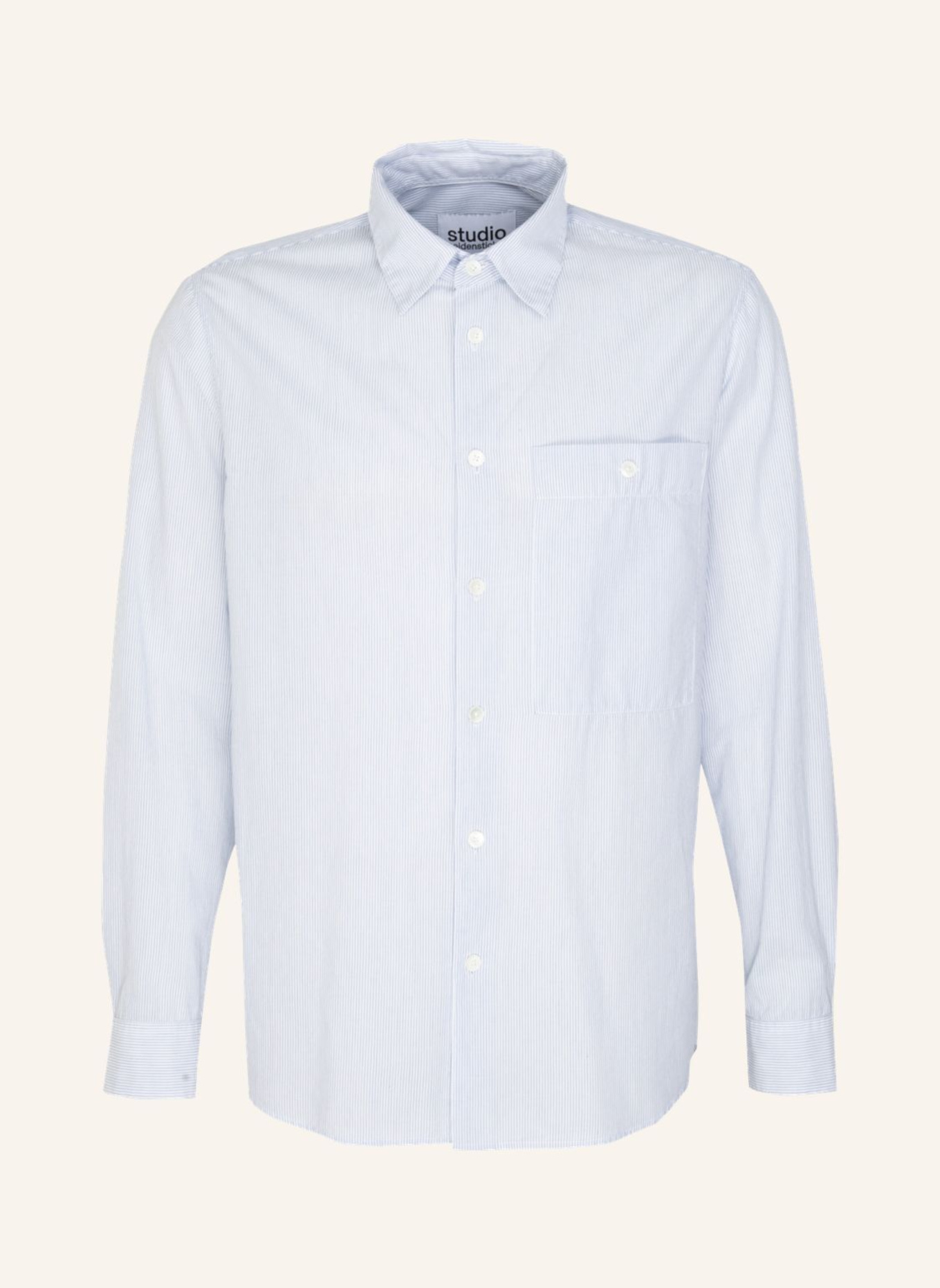 studio seidensticker Hemd, Casual Hemd Regular Fit: BLAU