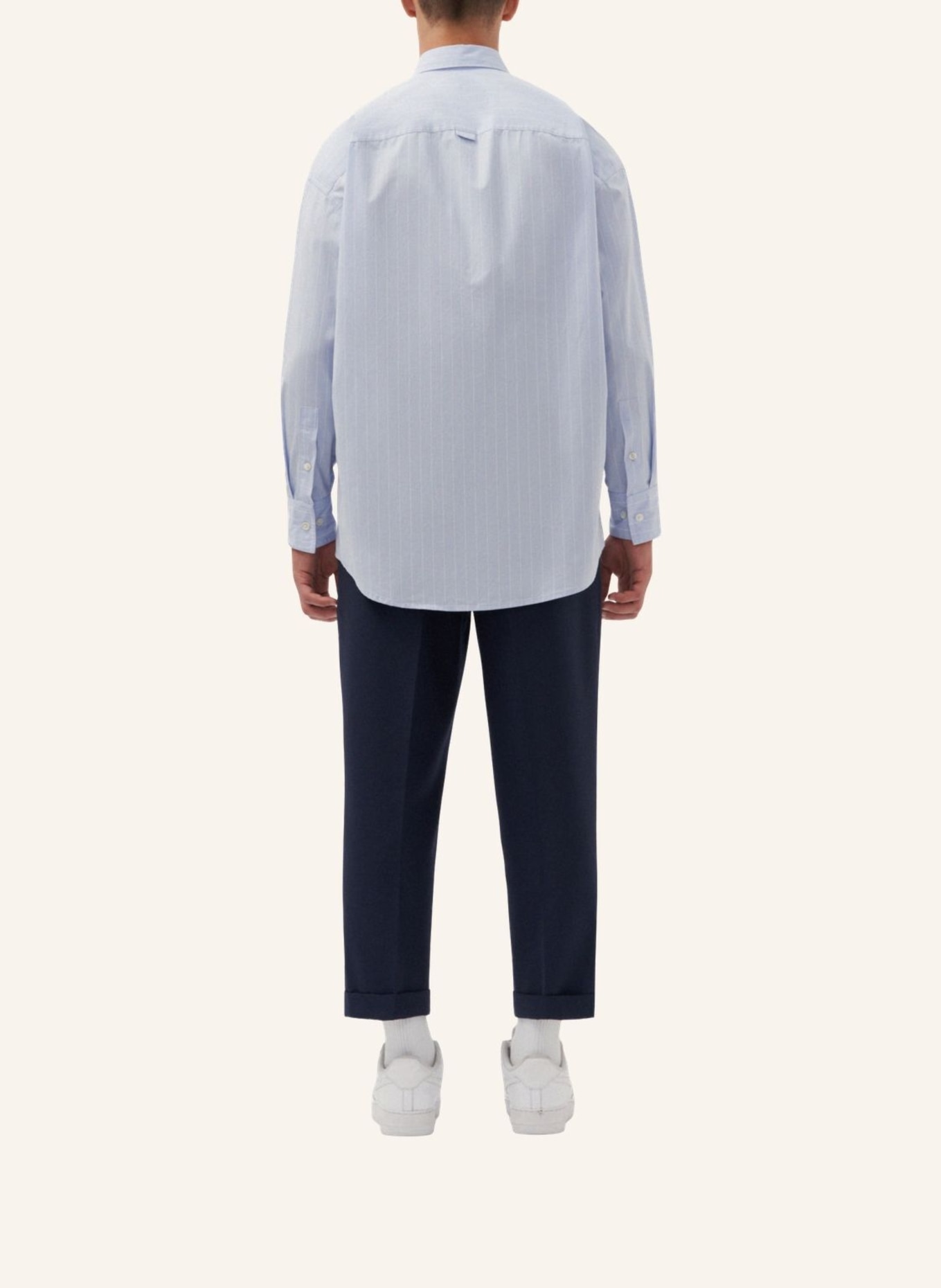 studio seidensticker Hemd Oversized: HELLBLAU
