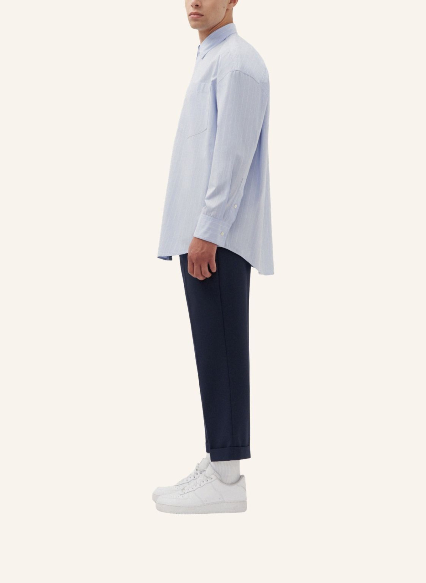 studio seidensticker Hemd Oversized: HELLBLAU
