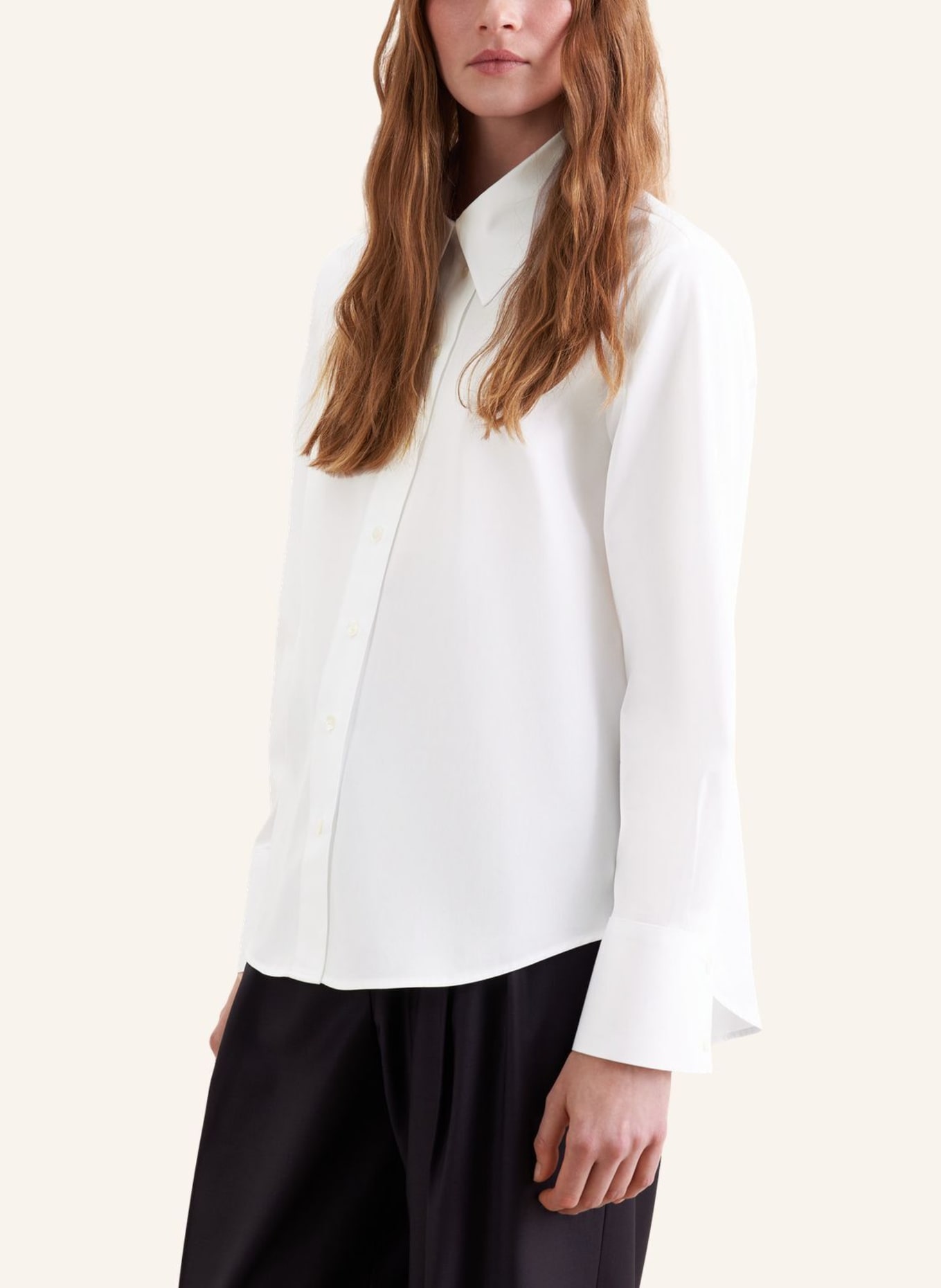 seidensticker overhemdblouse: WIT