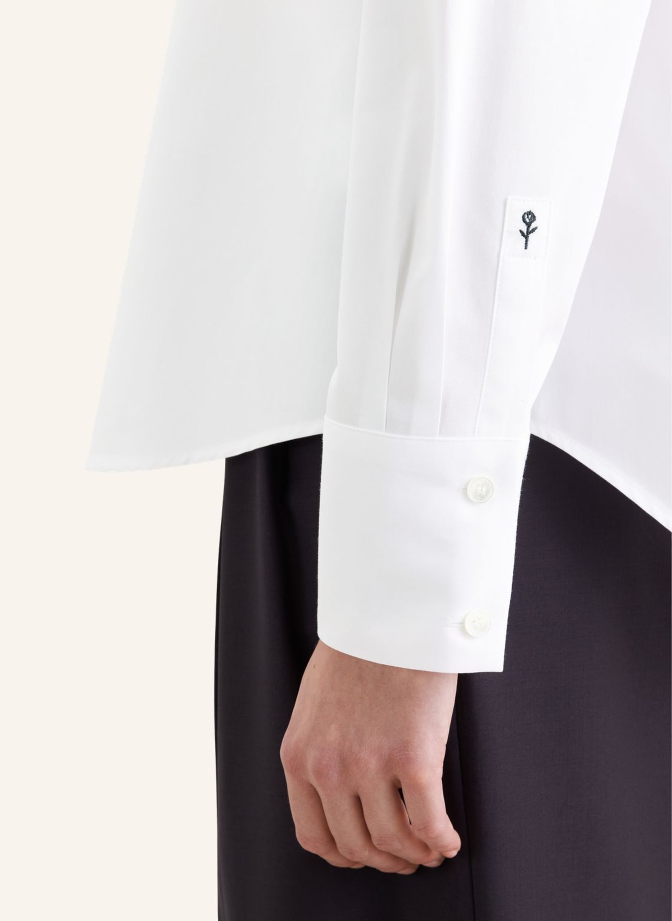 seidensticker overhemdblouse: WIT