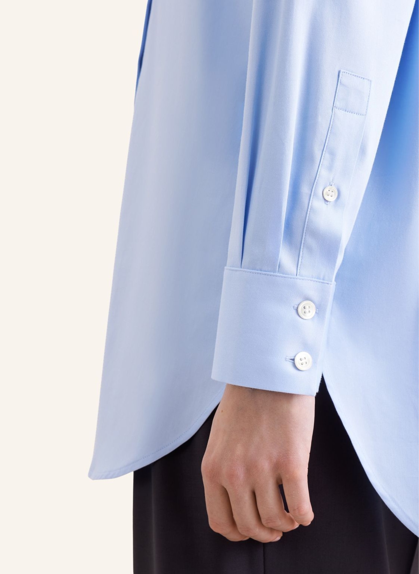 seidensticker Oversizebluse: HELLBLAU