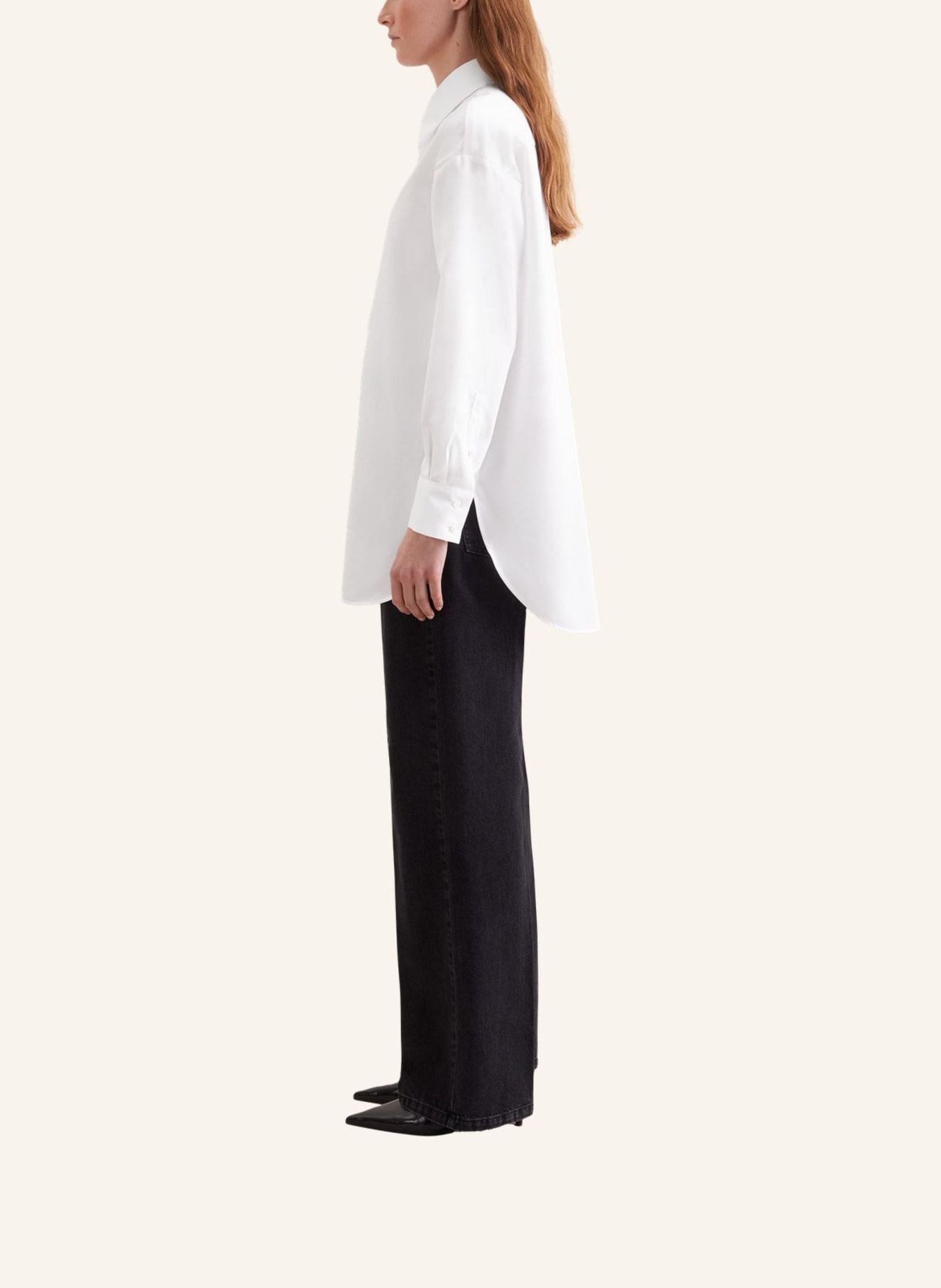 seidensticker Oversized blouse: WIT