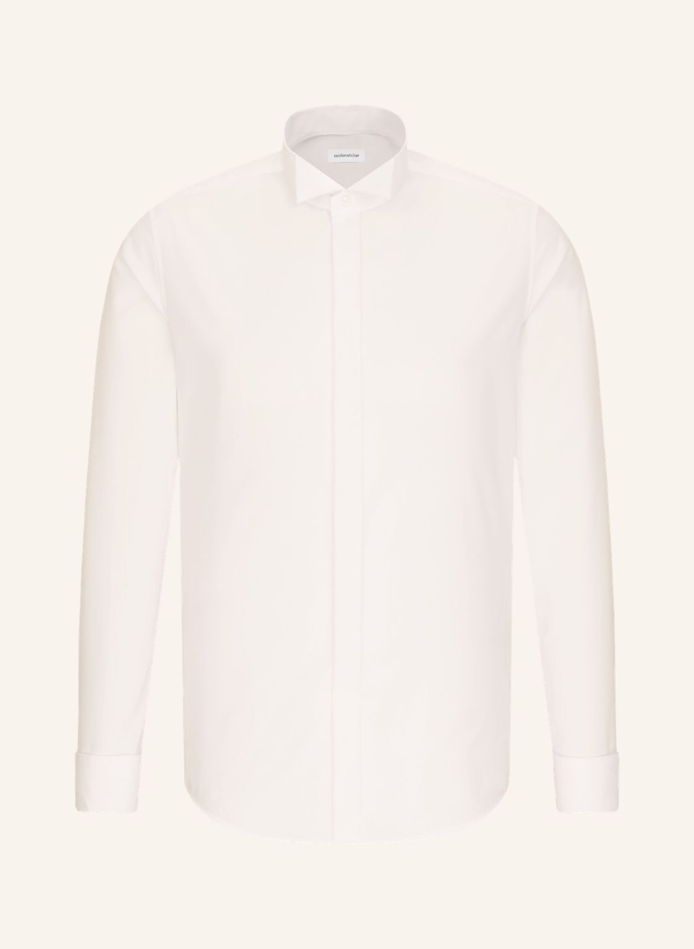 seidensticker Tuxedo Shirt, Formal, Slim Fit: WHITE