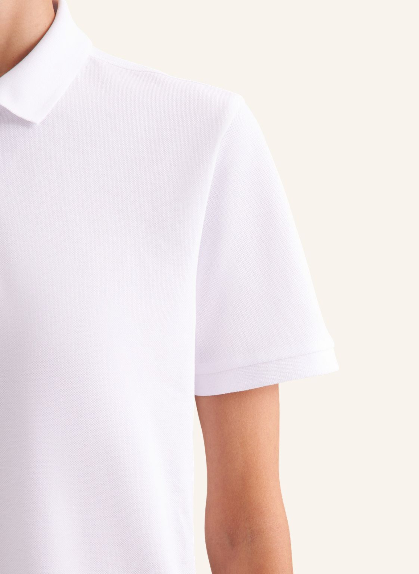 seidensticker Poloshirt, polo: WIT