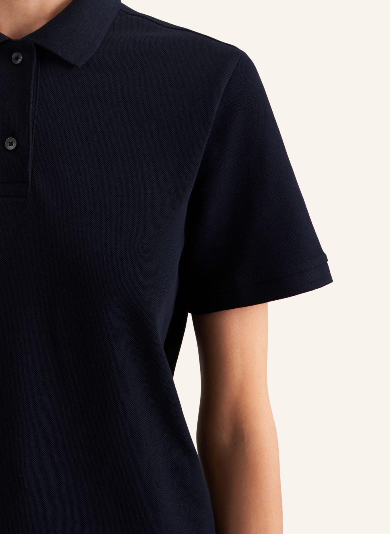 seidensticker Poloshirt, polo: DONKERBLAUW
