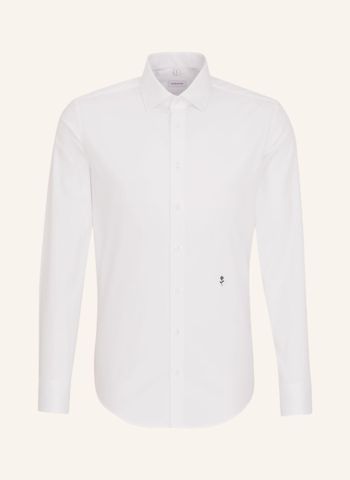 seidensticker , Slim-Fit Business Shirt: WHITE