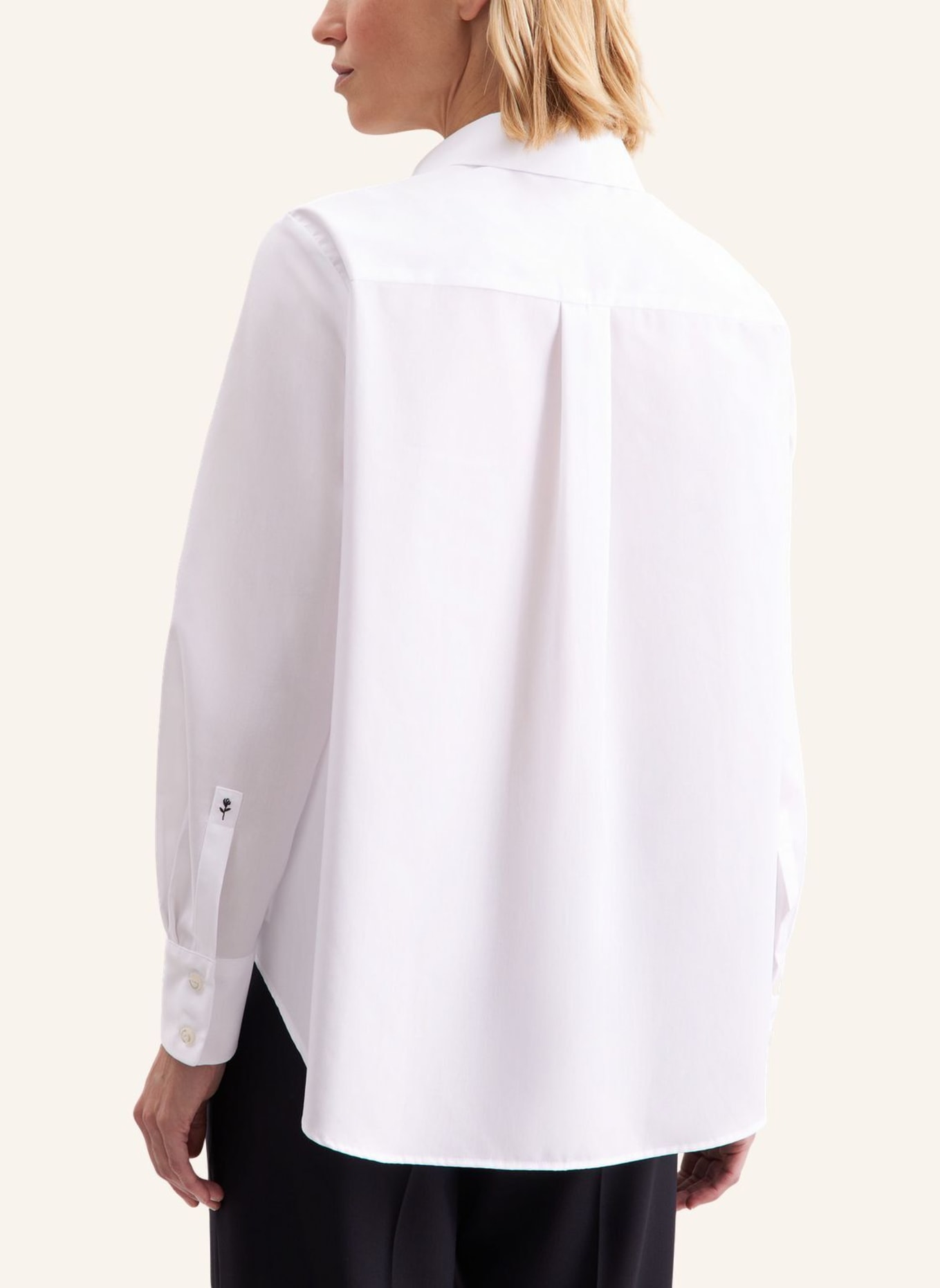 seidensticker overhemdblouse: WIT