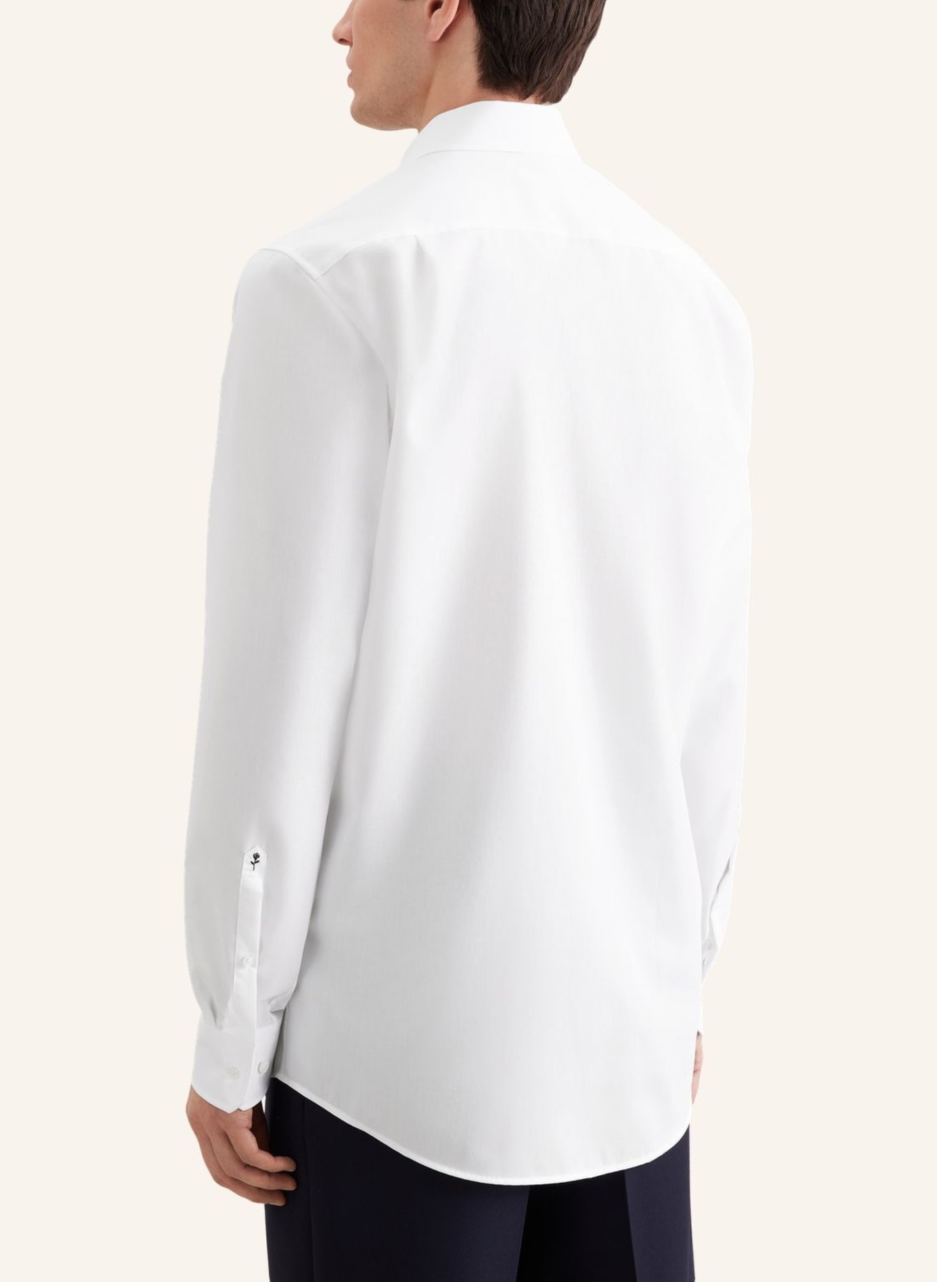 seidensticker Regular-Fit Business Shirt: WHITE
