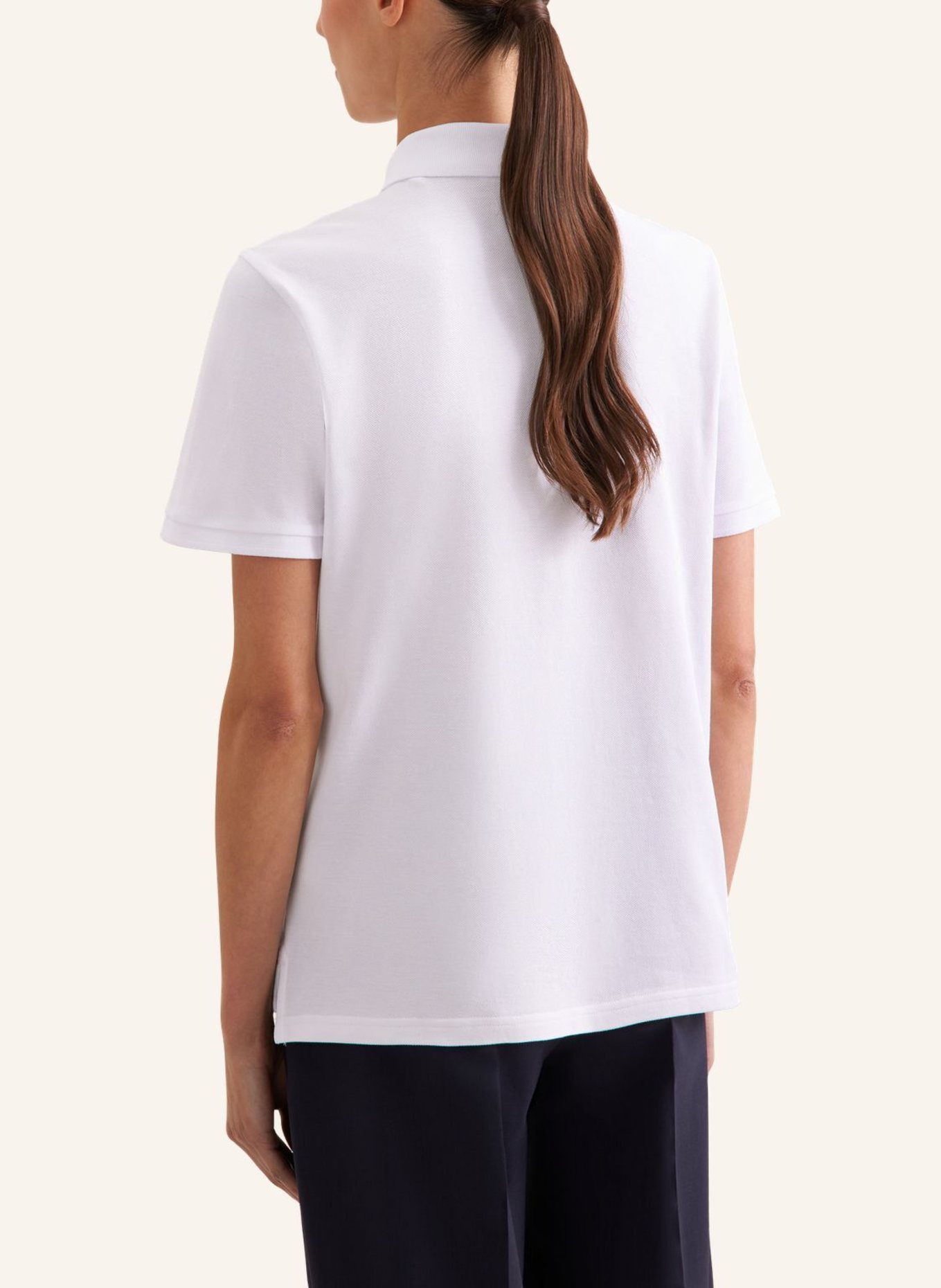 seidensticker Poloshirt, polo: WIT