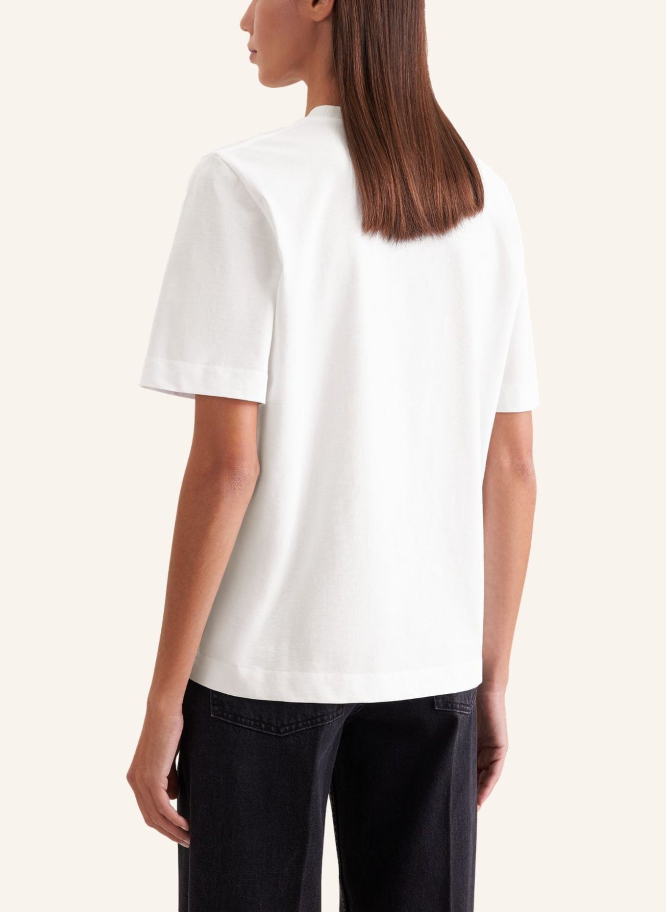 seidensticker T-Shirt: WEISS