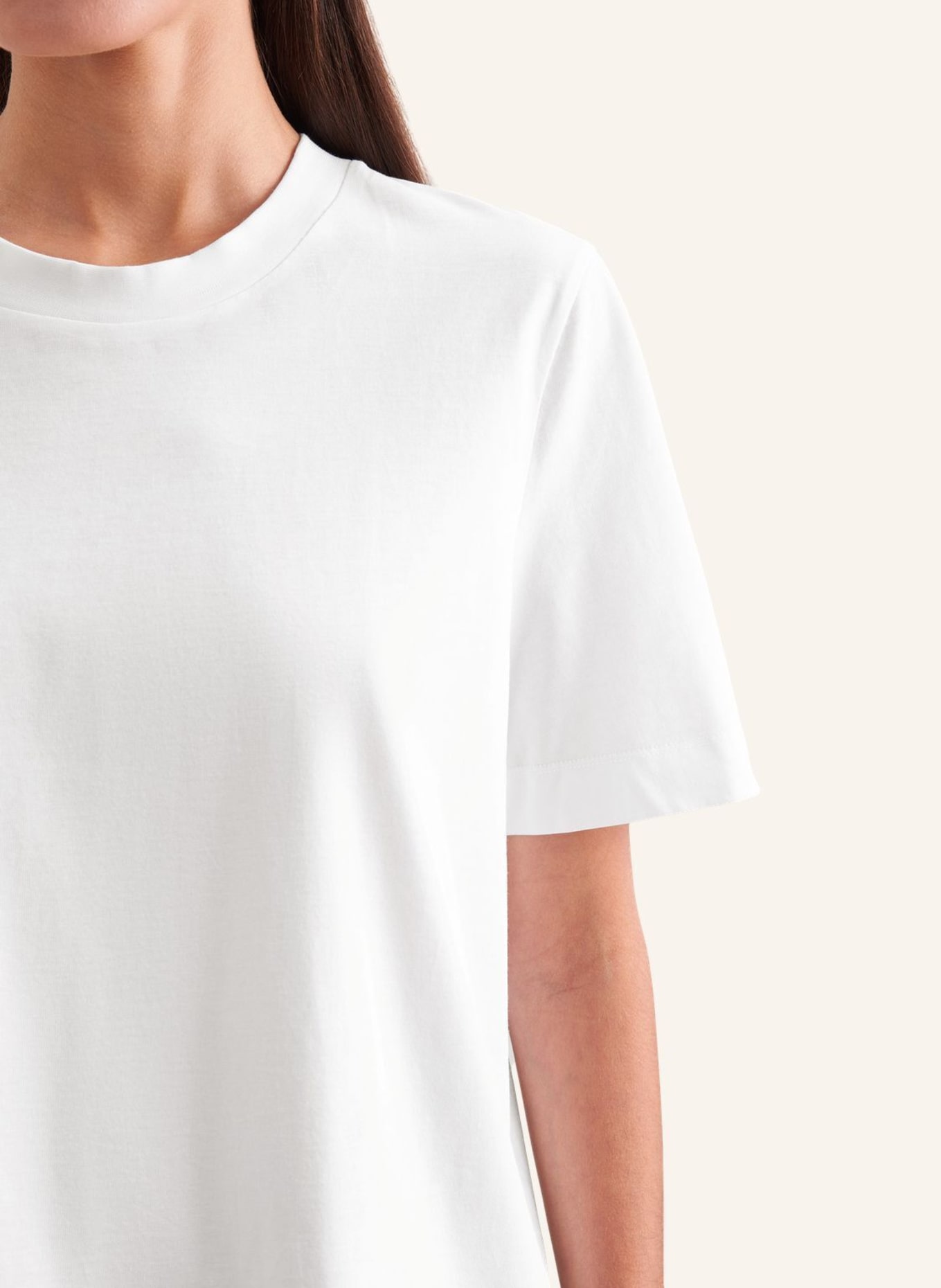 seidensticker T-Shirt: WEISS