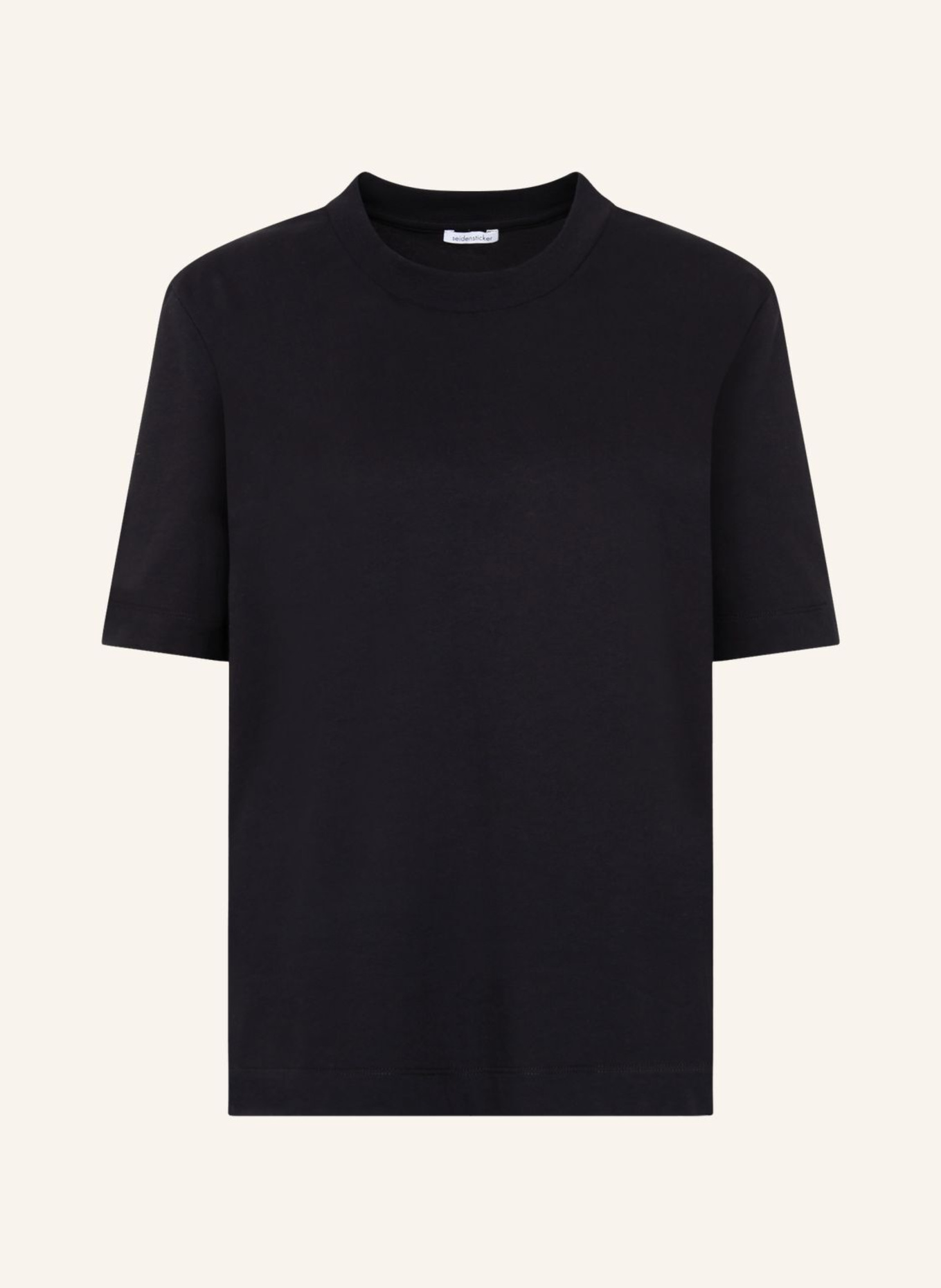 seidensticker T-Shirt: SCHWARZ