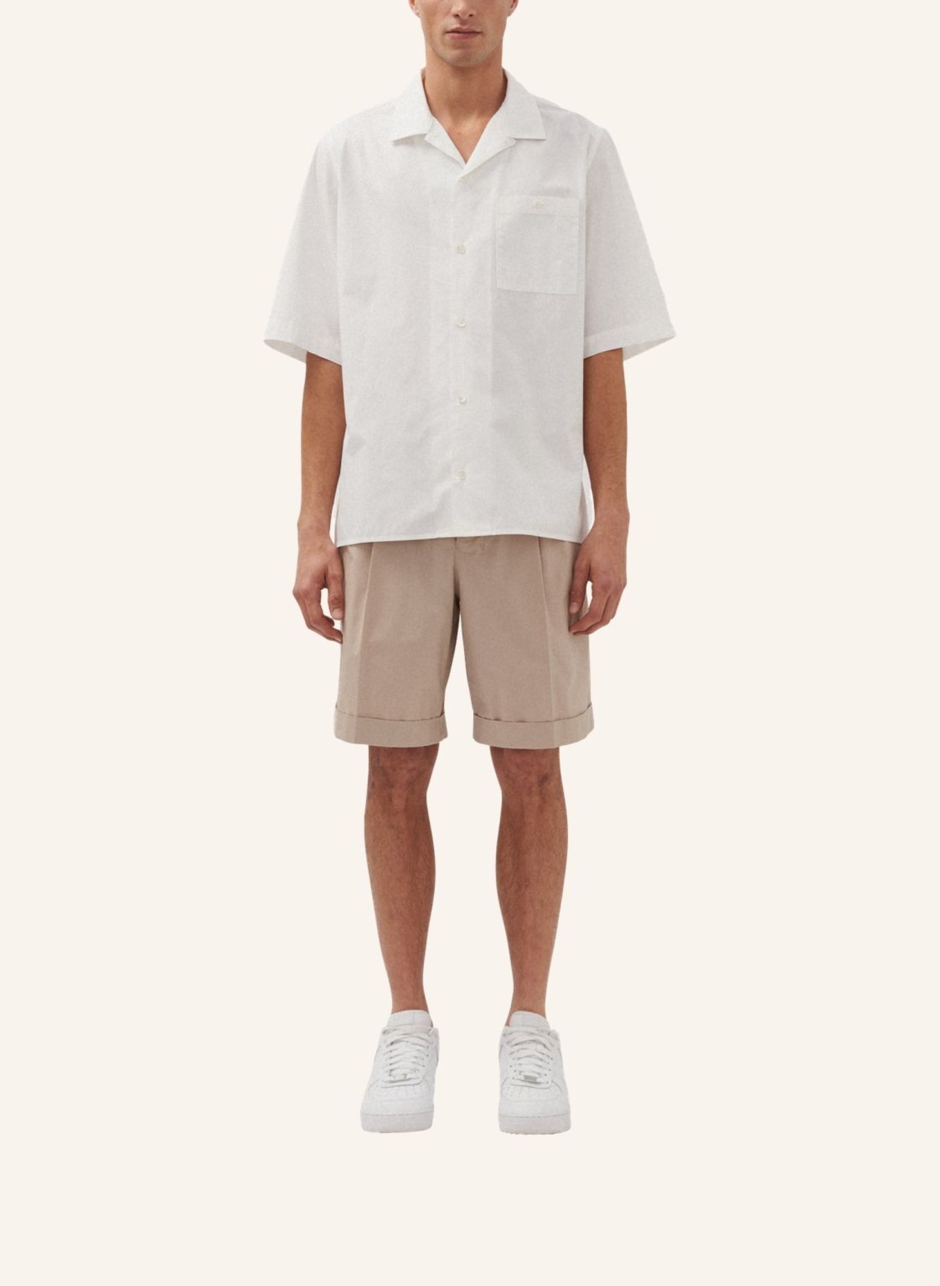 studio seidensticker Resort Shirt, Casual Shirt, Regular Fit: WHITE