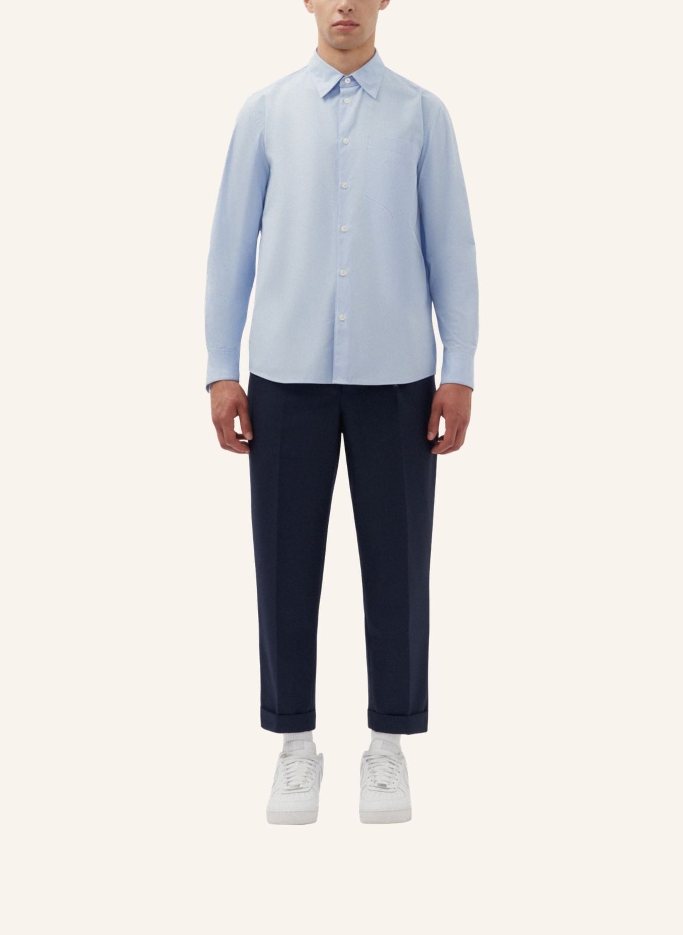 studio seidensticker Hemd Regular Fit: HELLBLAU