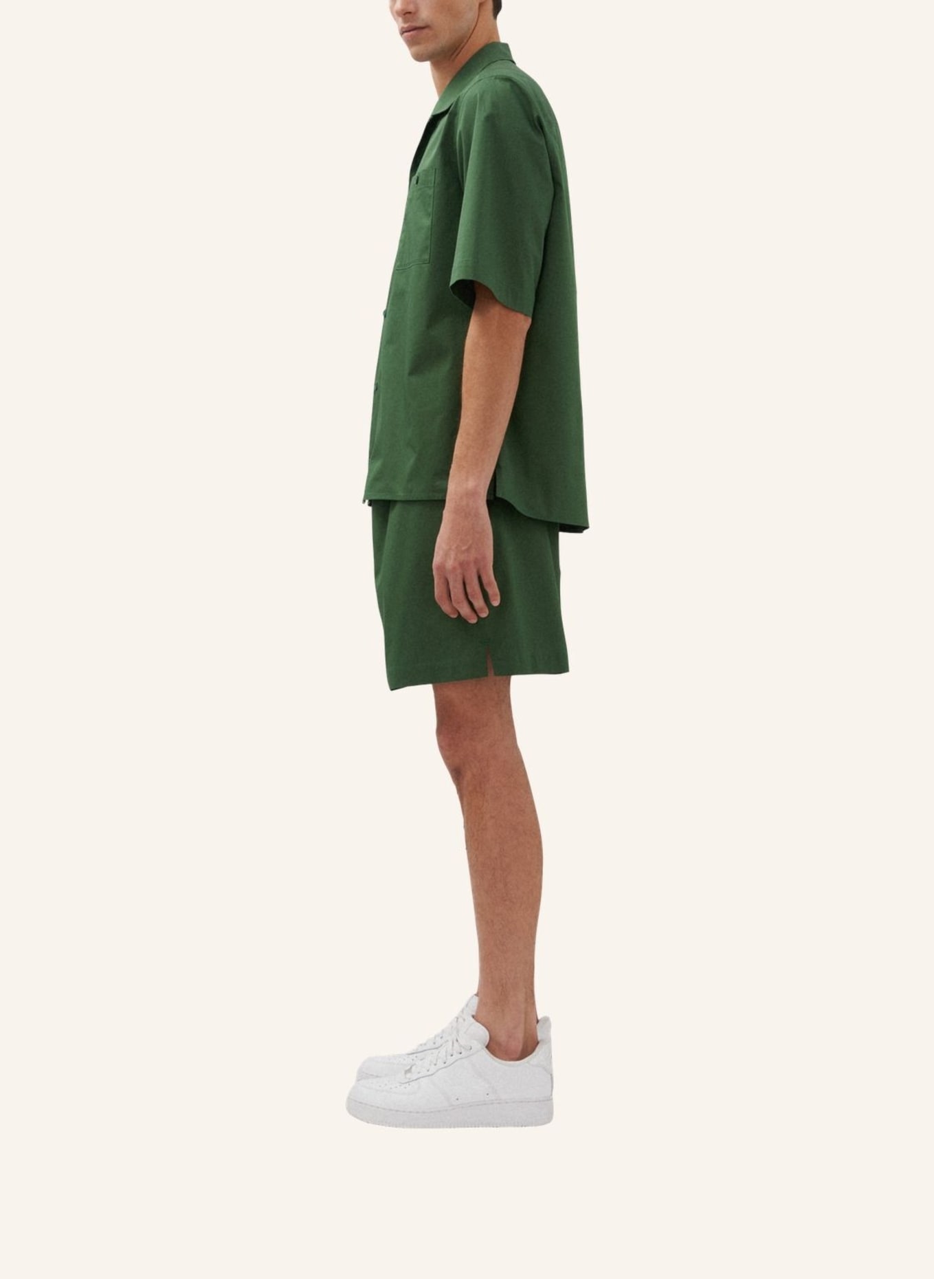 studio seidensticker Resort-overhemd, casual overhemd met normale pasvorm: GROEN