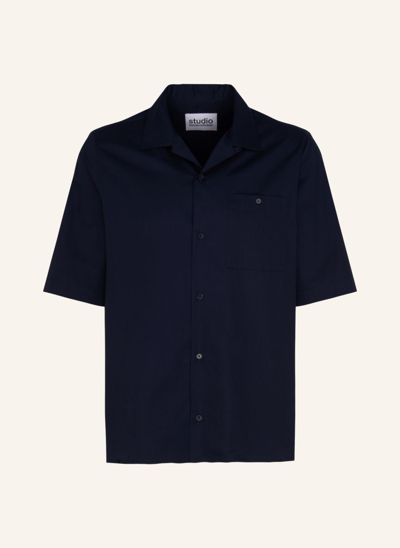 studio seidensticker Resort Hemd, Casual Hemd Regular Fit: DUNKELBLAU