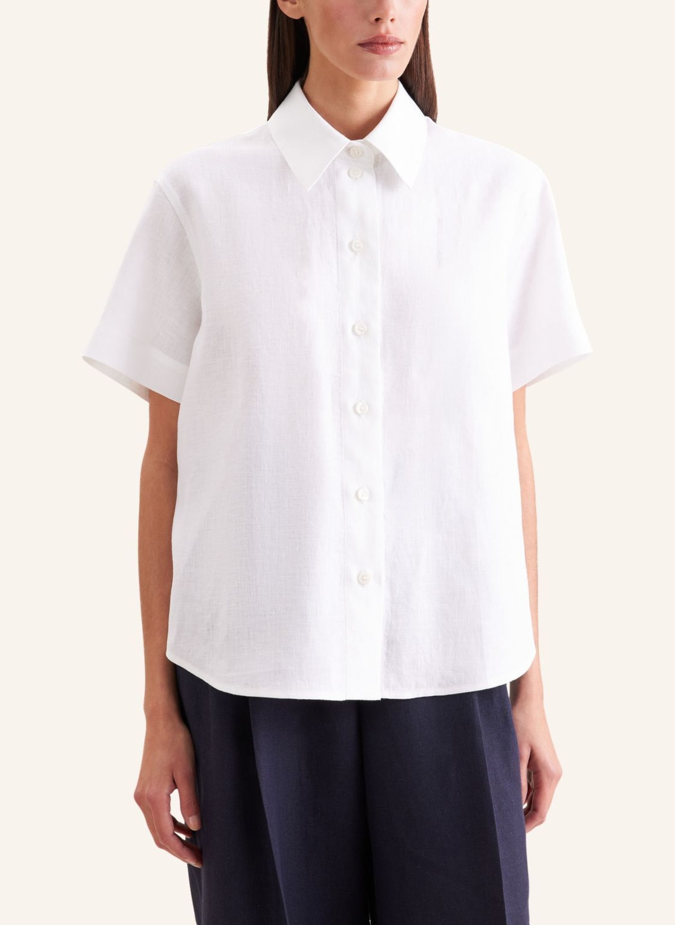 seidensticker overhemdblouse: WIT