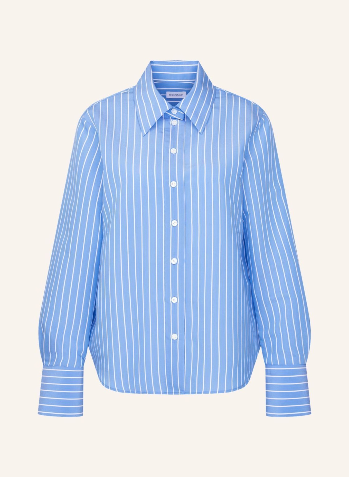 seidensticker overhemdblouse: BLAUW