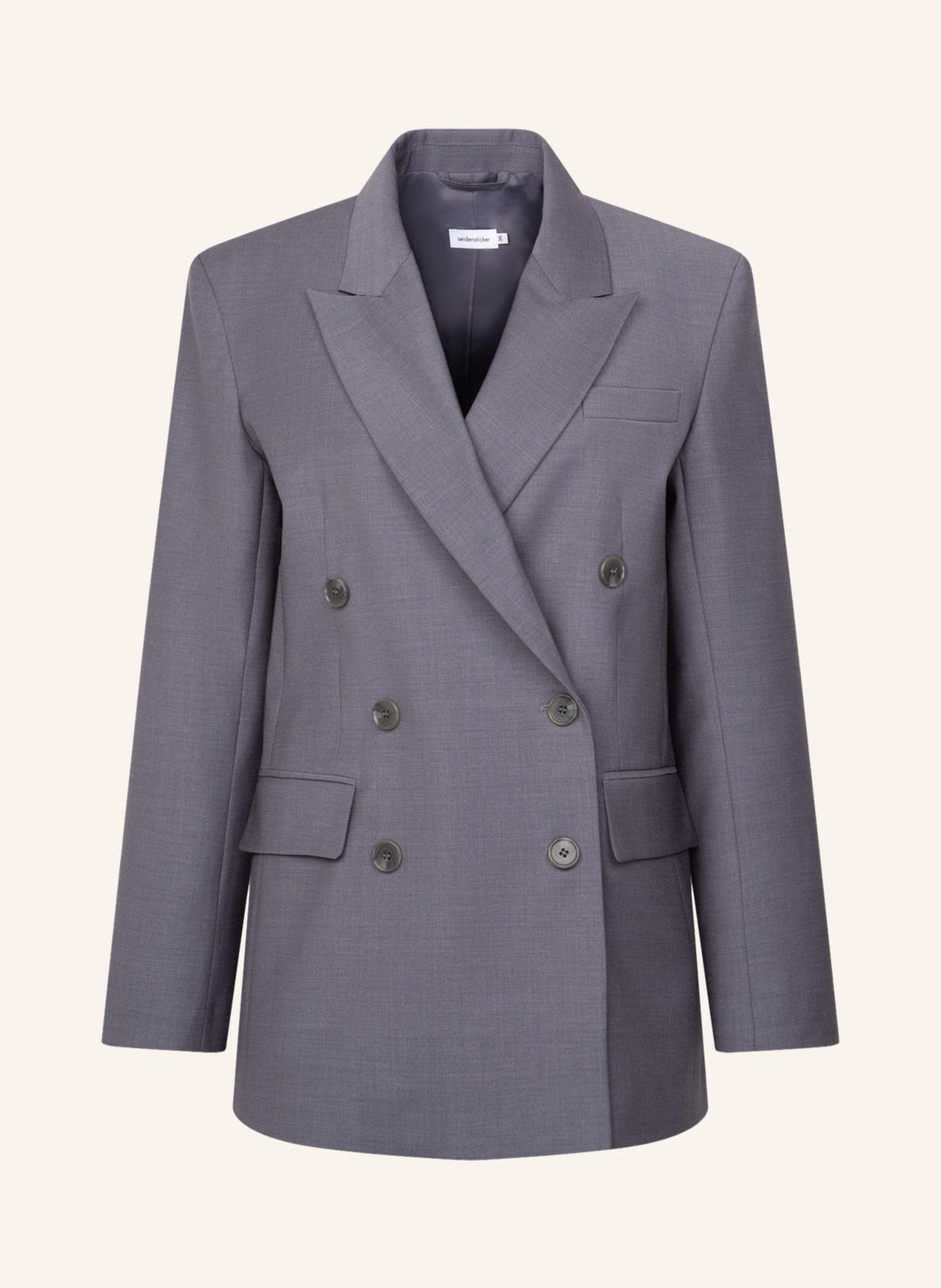seidensticker blazer: GRIJS
