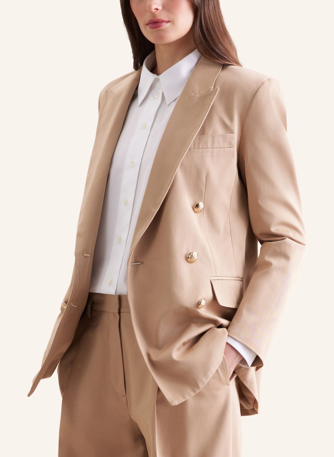 seidensticker blazer: BEIGE