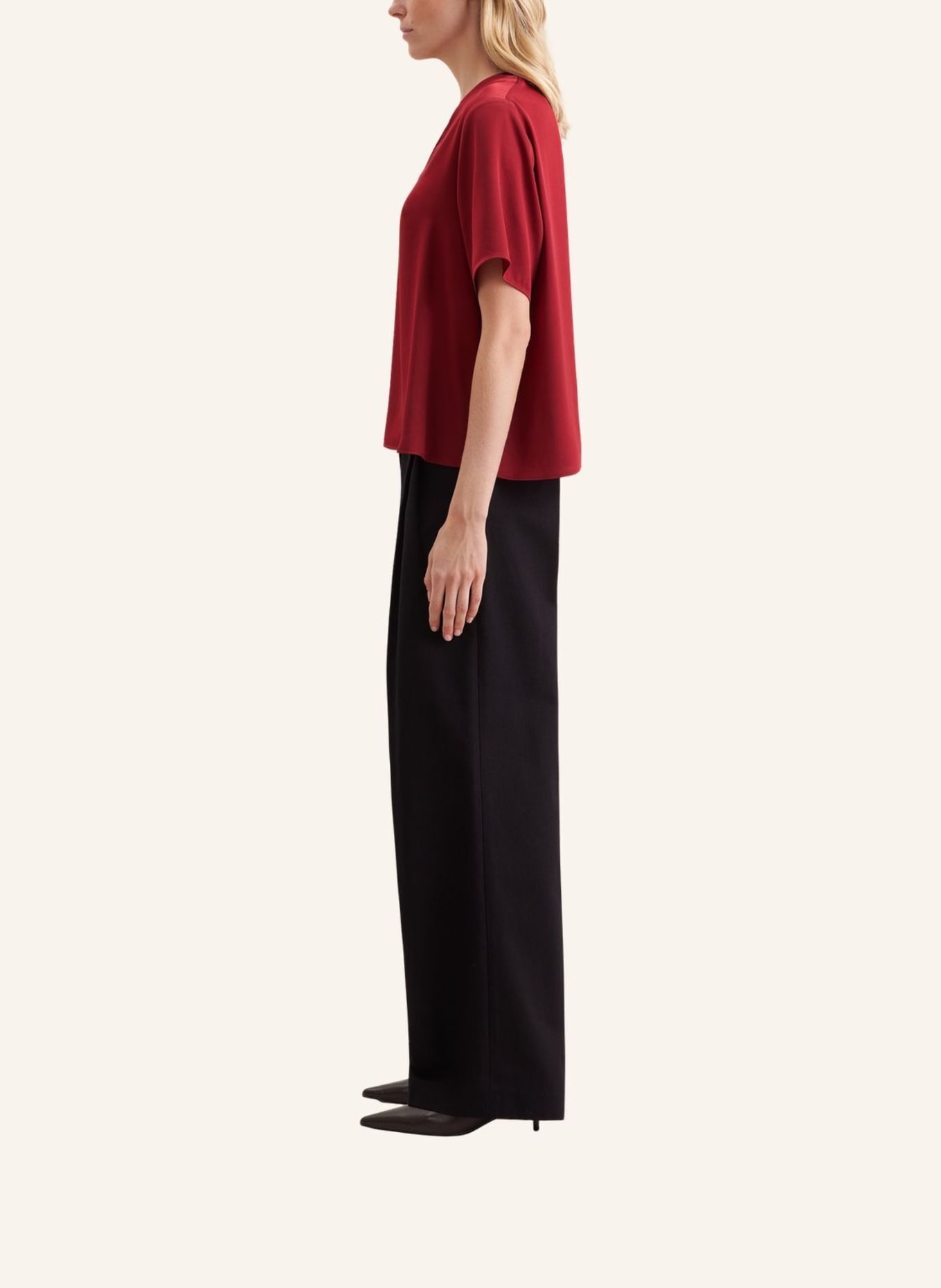 seidensticker Tuniek: ROOD