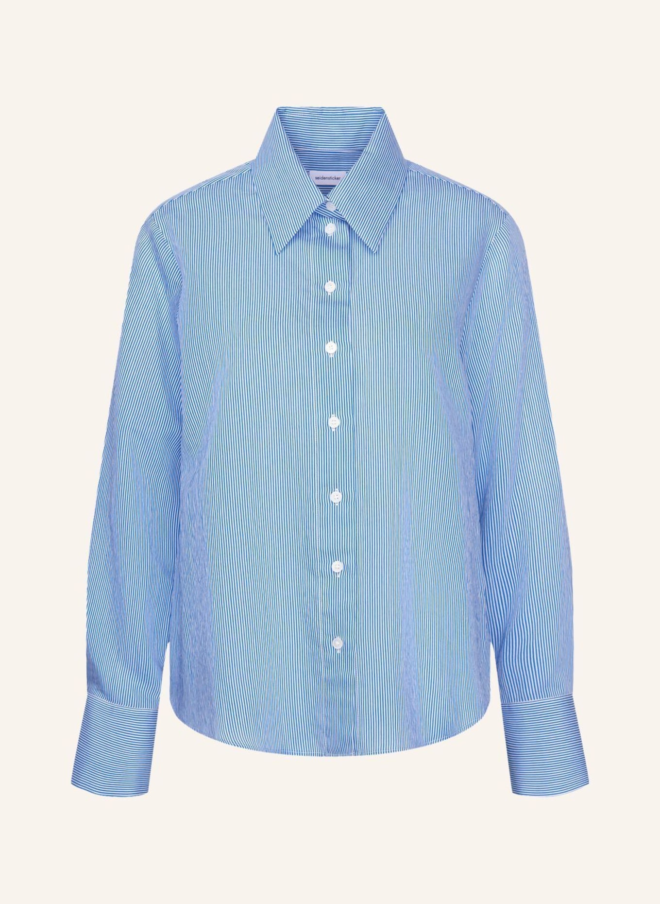 seidensticker overhemdblouse: BLAUW