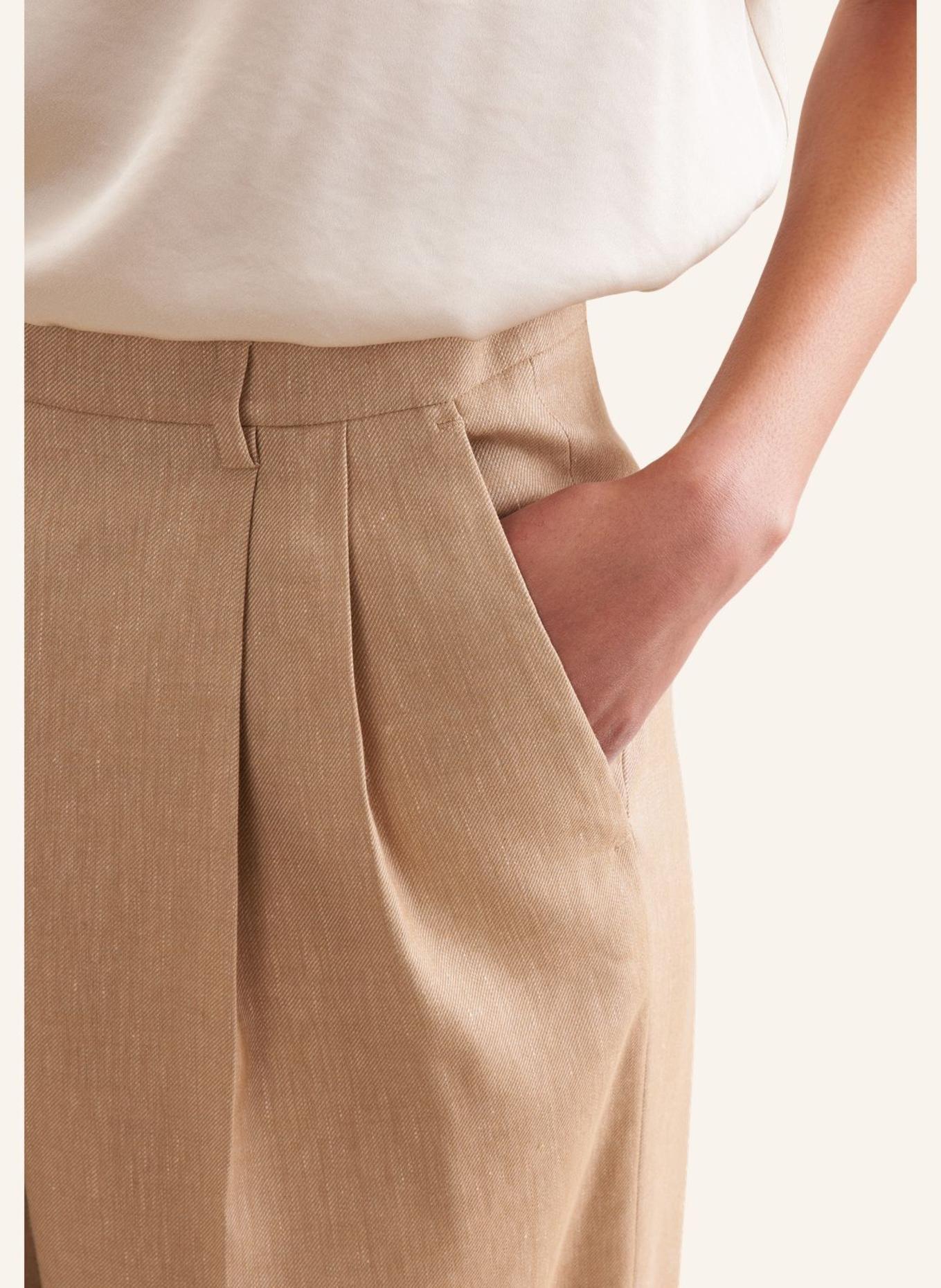 seidensticker stoffen broek: BEIGE