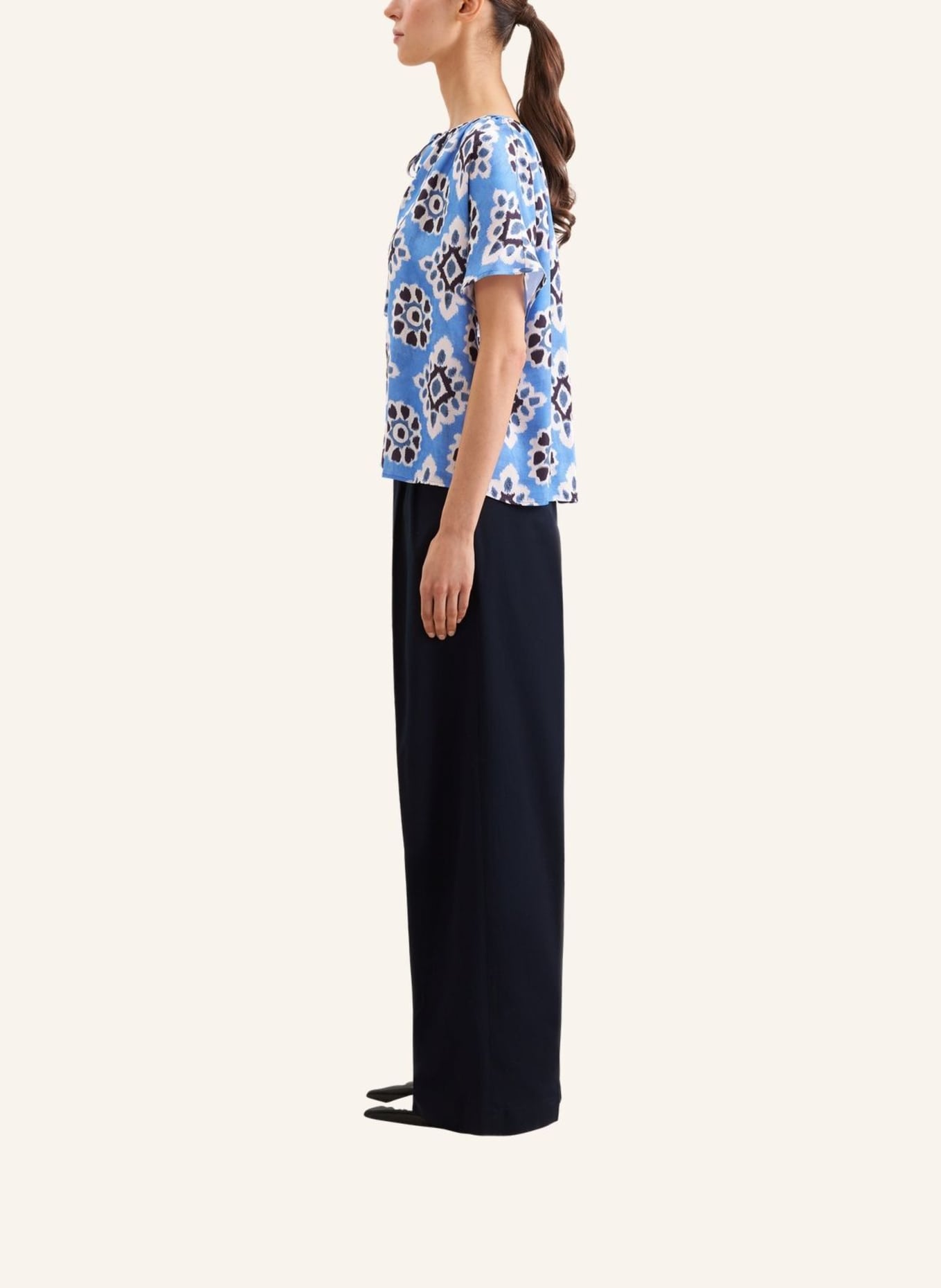 seidensticker Tuniek: BLAUW