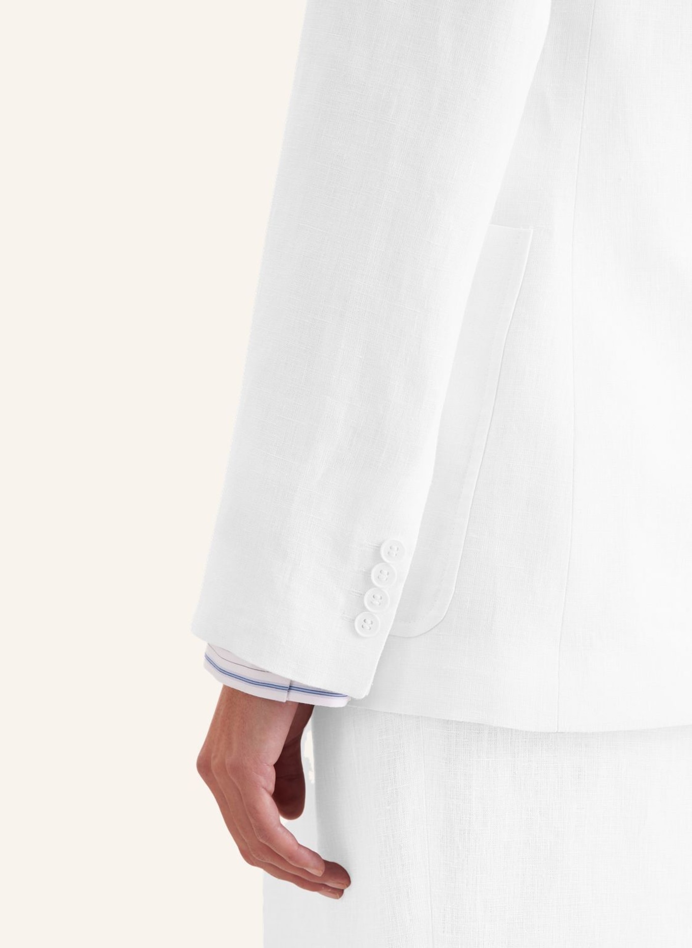 seidensticker blazer: WIT